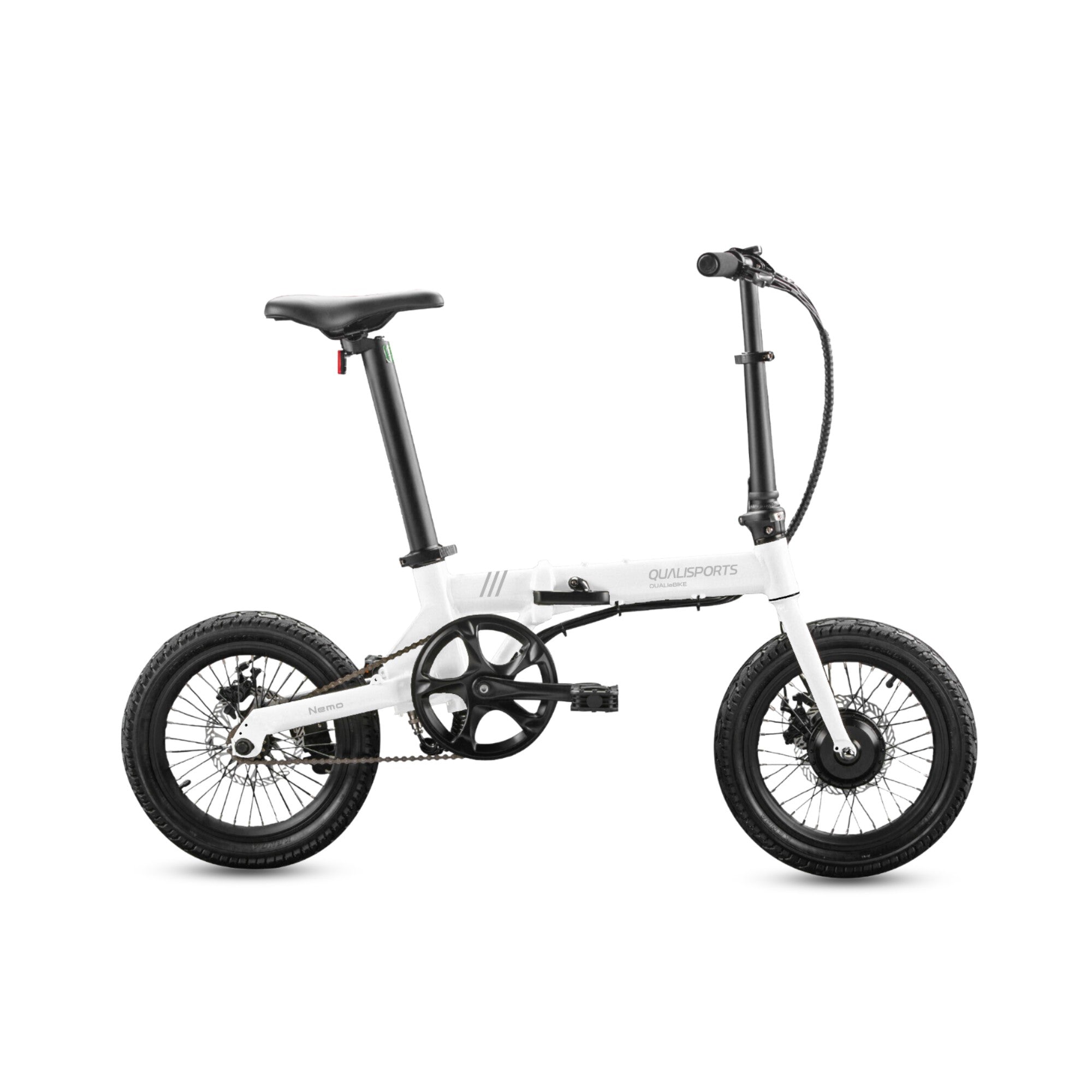 Qualisports Nemo Folding Electric Bike  Electric Bikes Paradise