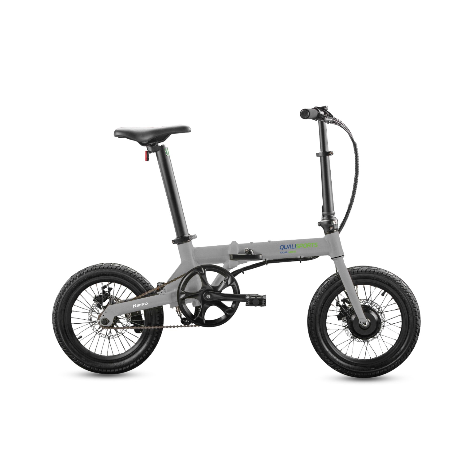 Qualisports Nemo Folding Electric Bike  Electric Bikes Paradise