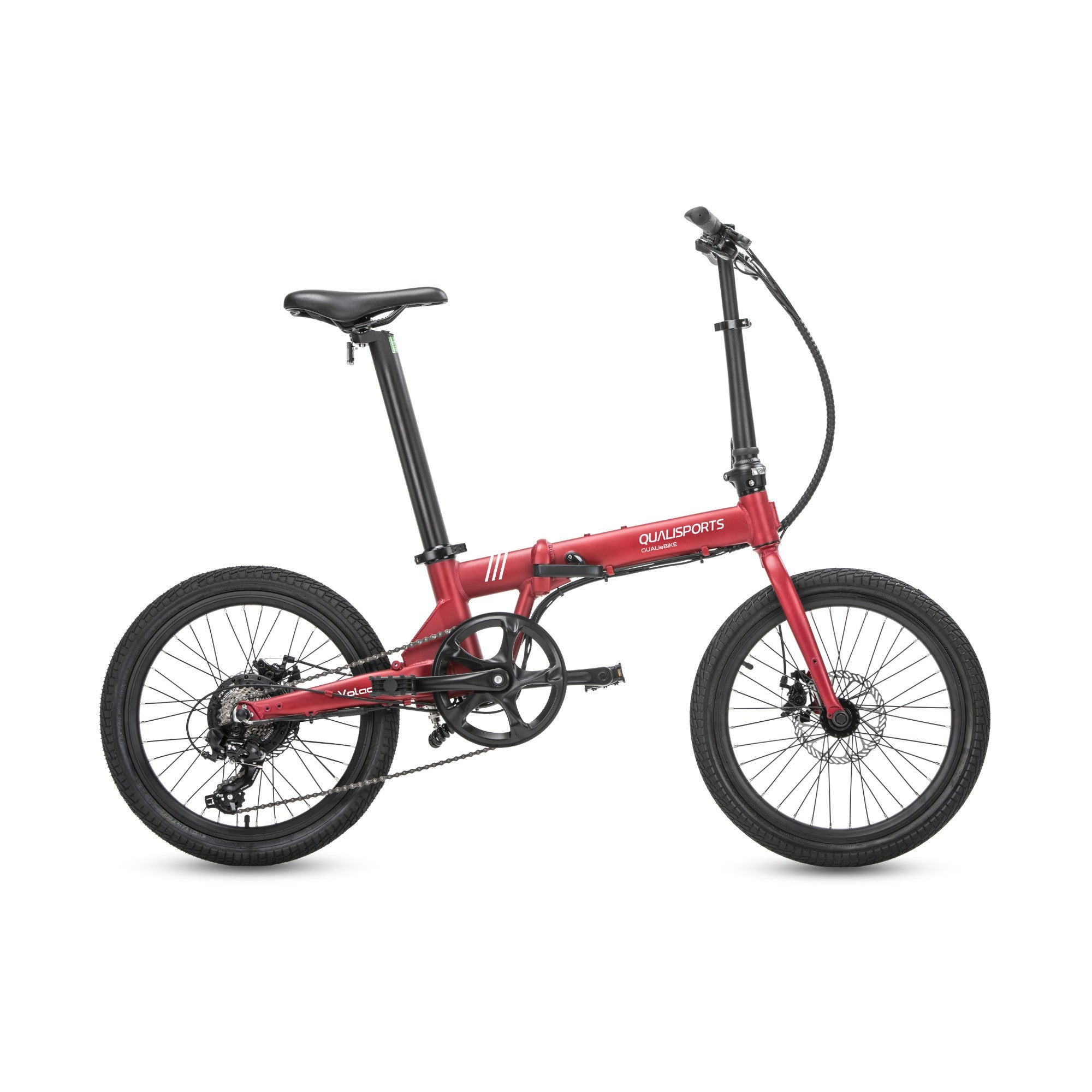 Qualisports Volador Folding Electric Bike  Electric Bikes Paradise