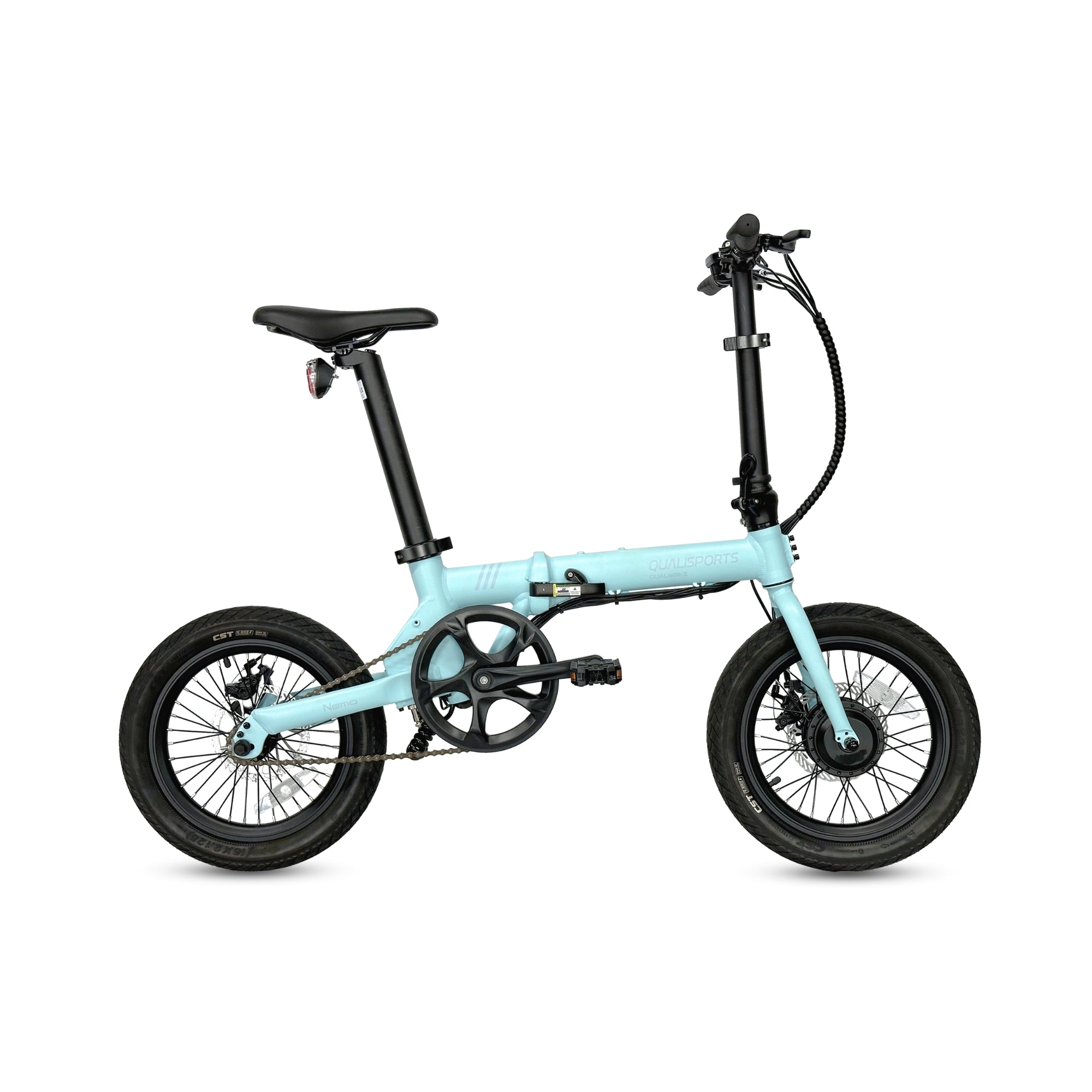 Qualisports Nemo Folding Electric Bike  Electric Bikes Paradise