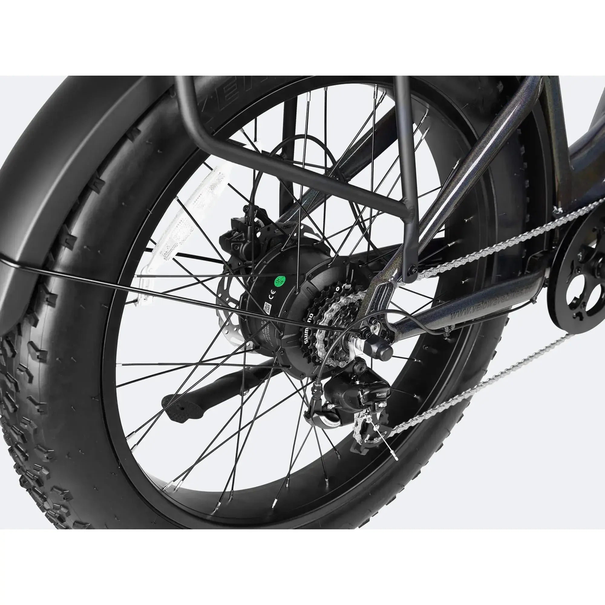 Velowave Ranger 3.0 Step Thru Torque Sensor Fat Tire Electric Bike 