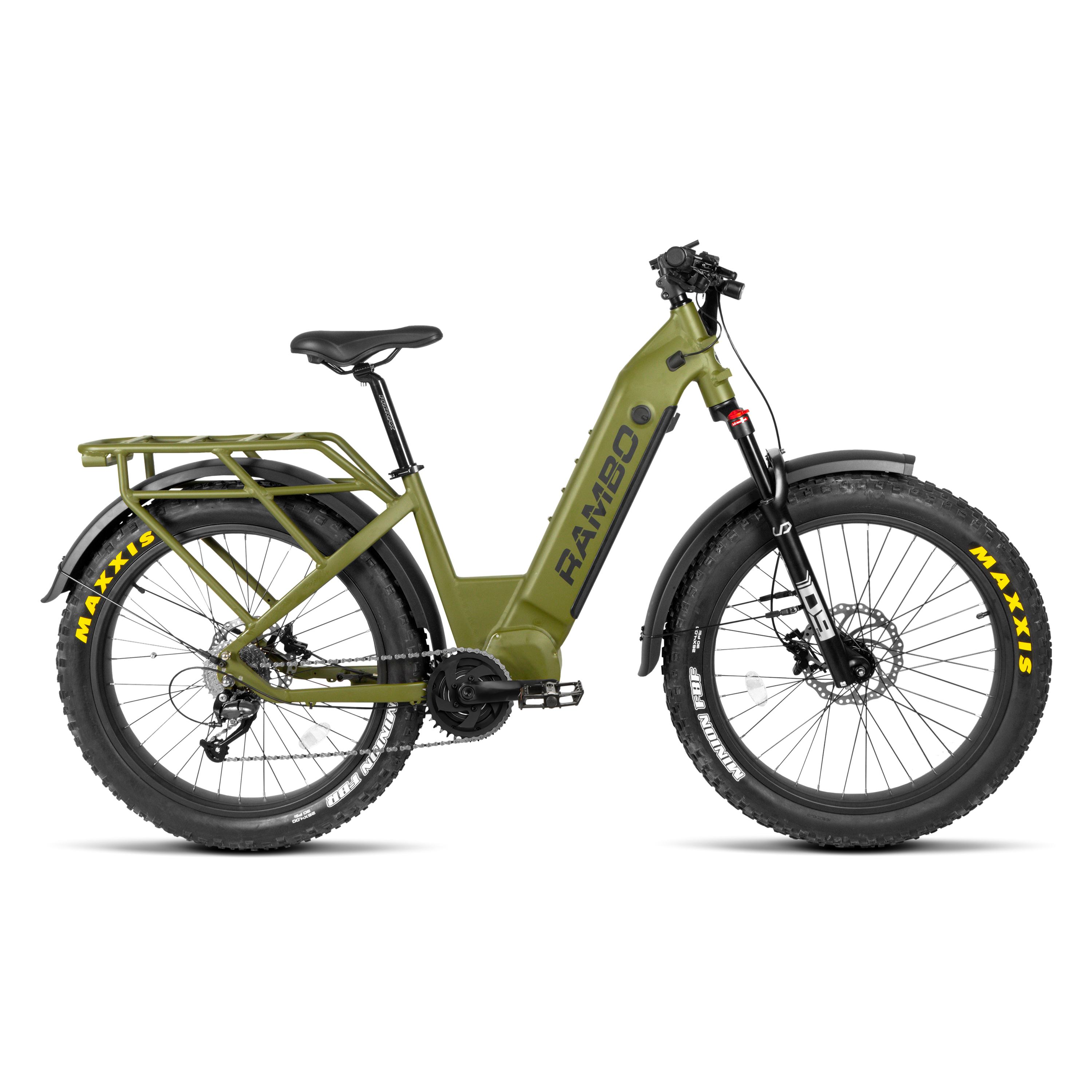 Rambo Rebel 2.0 Mid Drive Electric Hunting Bike