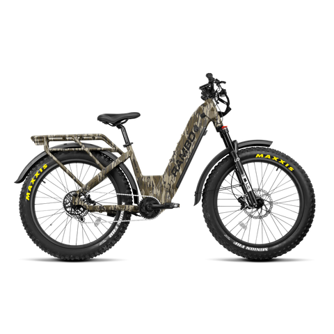 Rambo Rebel 2.0 SS Single Speed Mid Drive Electric Hunting Bike