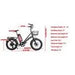 GlareWheel EB-RU 500W Fat Tire Electric Bike with Front Basket  Electric Bikes Paradise