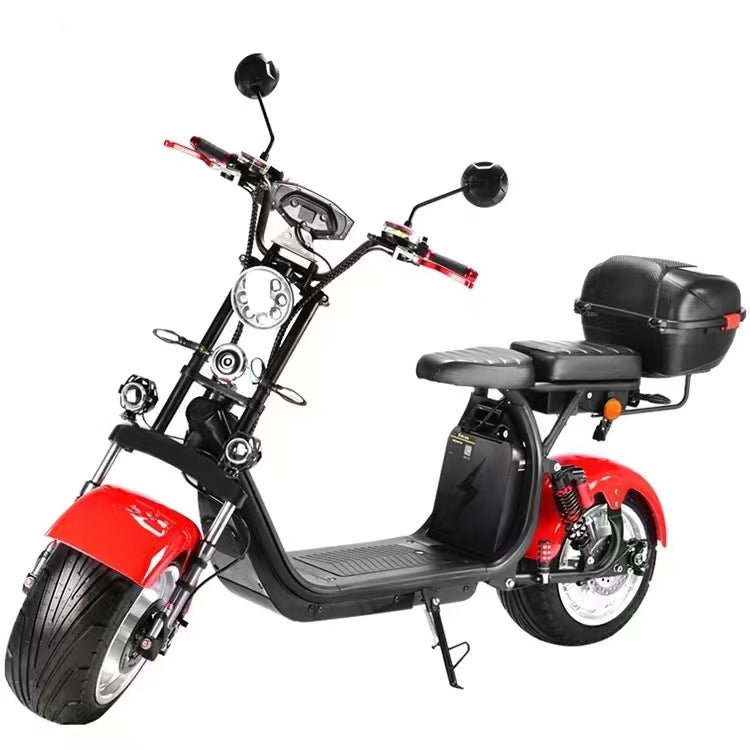 SoverSky SL1.0P 3000W 60V 40Ah Fat Tire Moped Electric Scooter