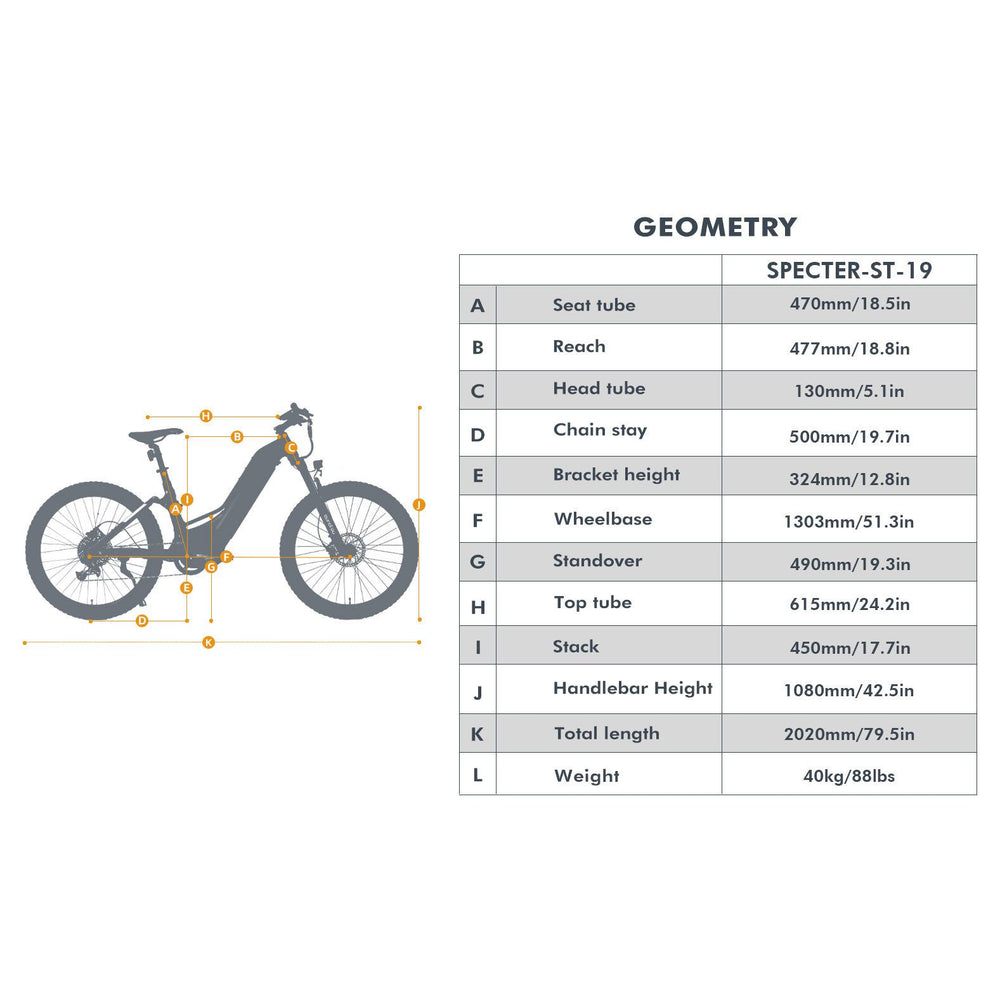 Eunorau Specter ST 2.0 Step-Thru Electric Bike