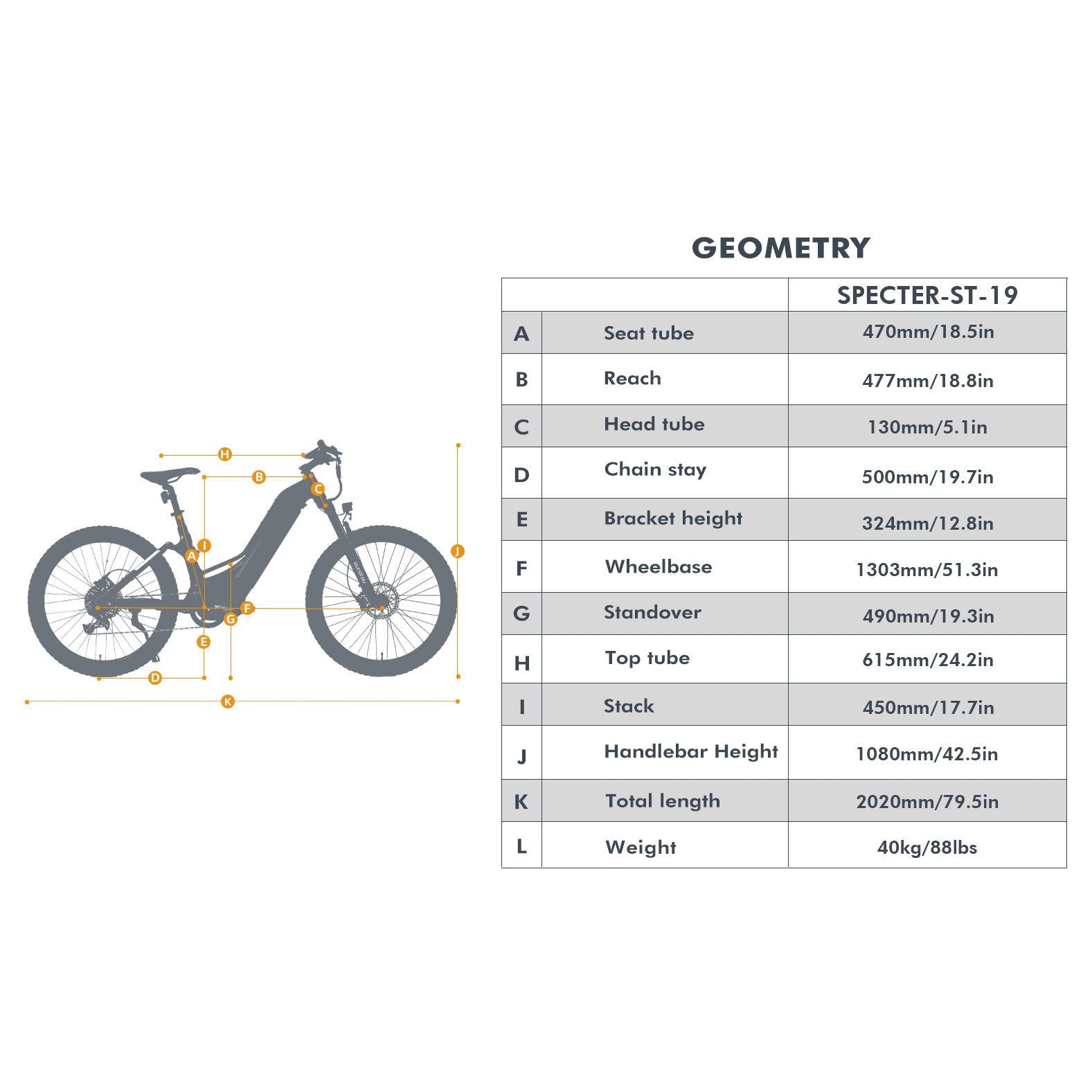 Eunorau Specter ST 2.0 Step-Thru Electric Bike