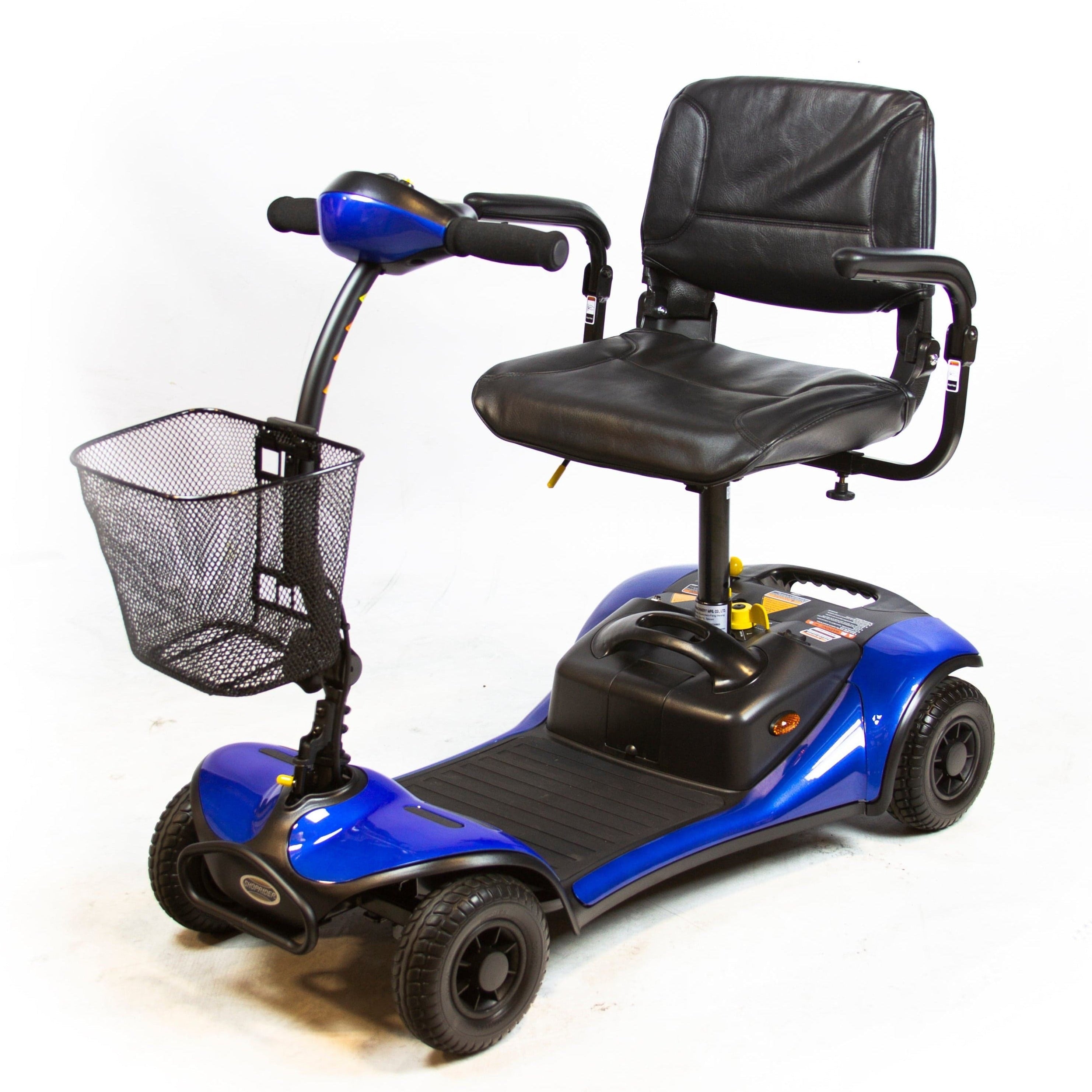 Shoprider Dasher 4 Portable Travel 4-Wheel Mobility Scooter
