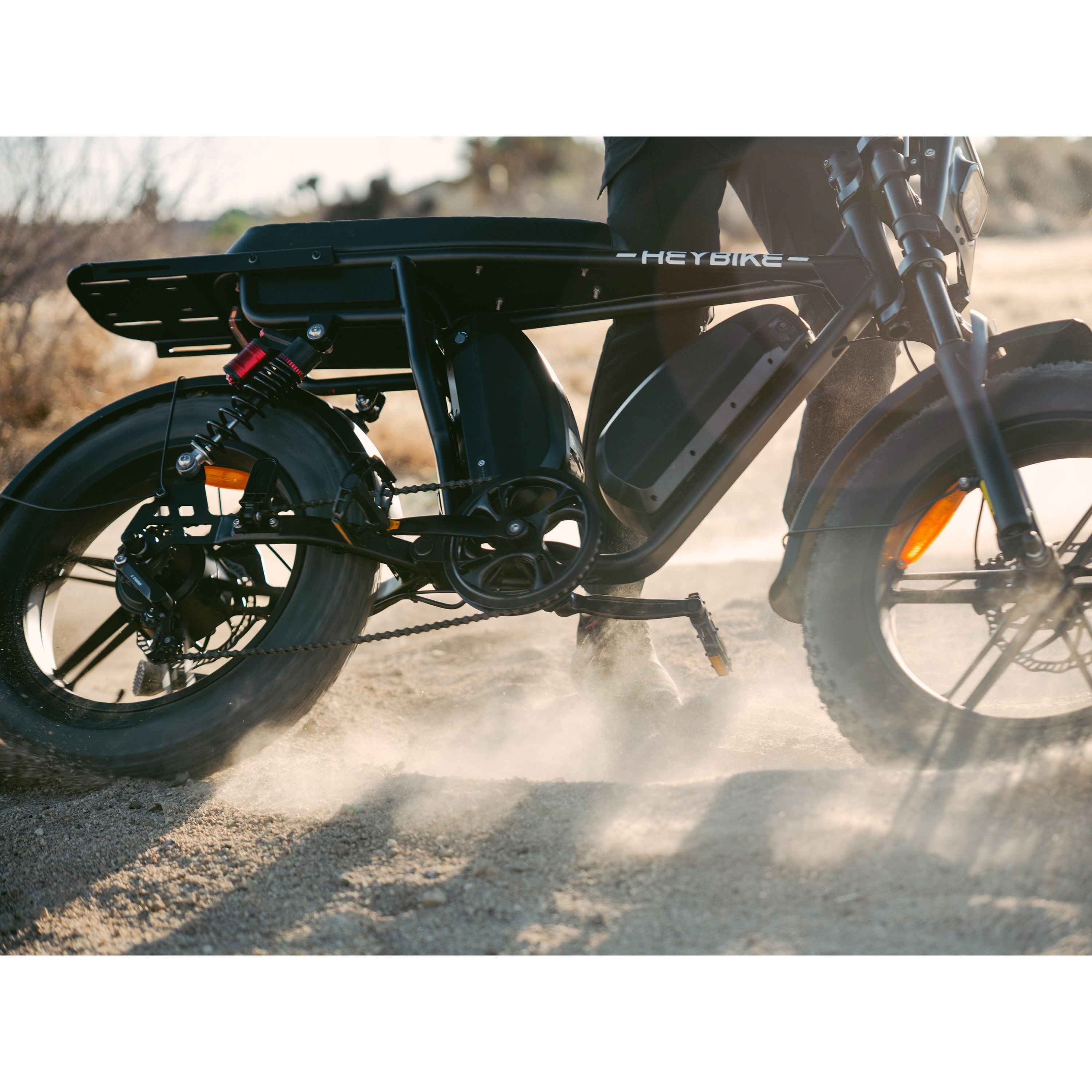 Heybike Saturn 1000W Vintage-Style Moped Electric Bike