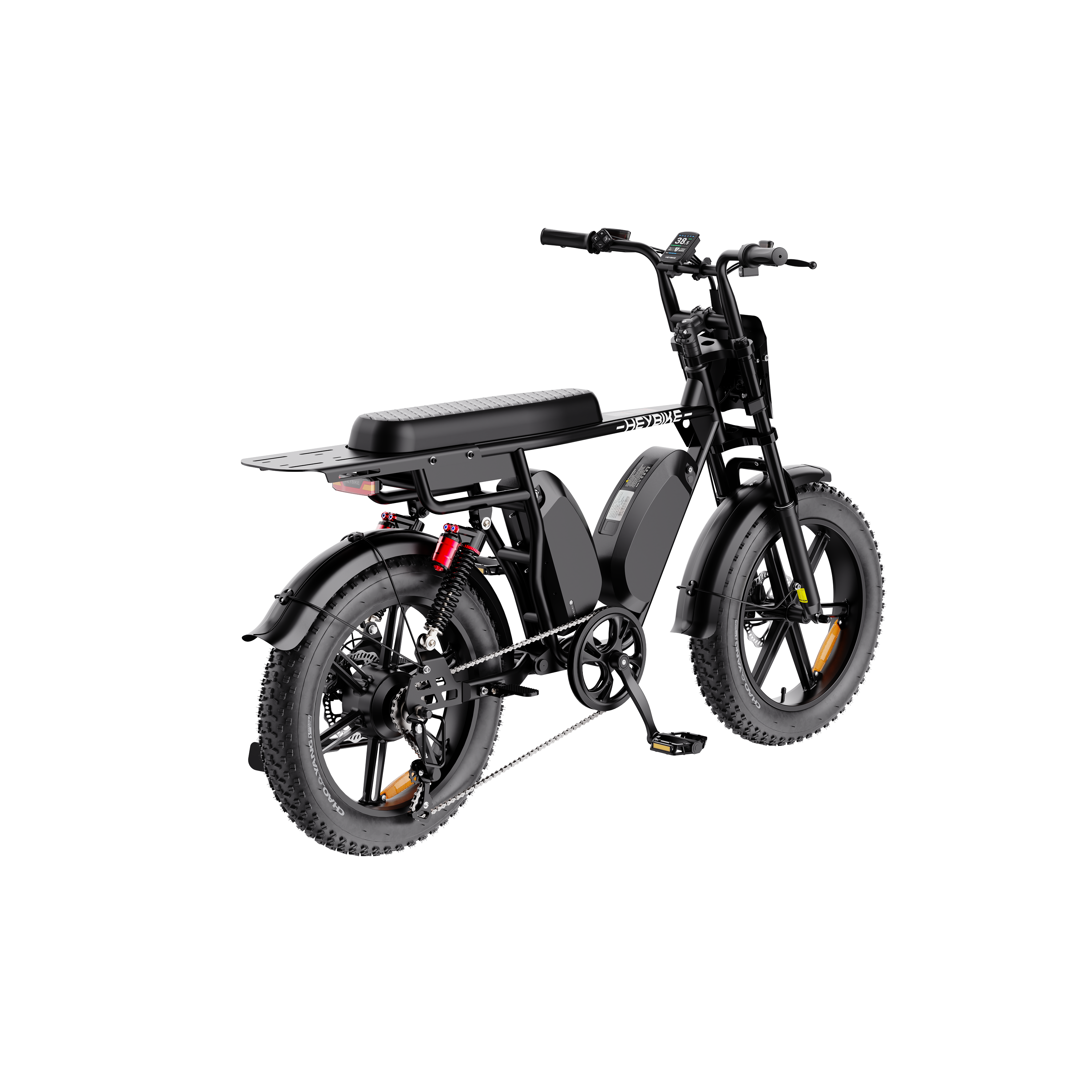 Heybike Saturn 1000W Vintage-Style Moped Electric Bike