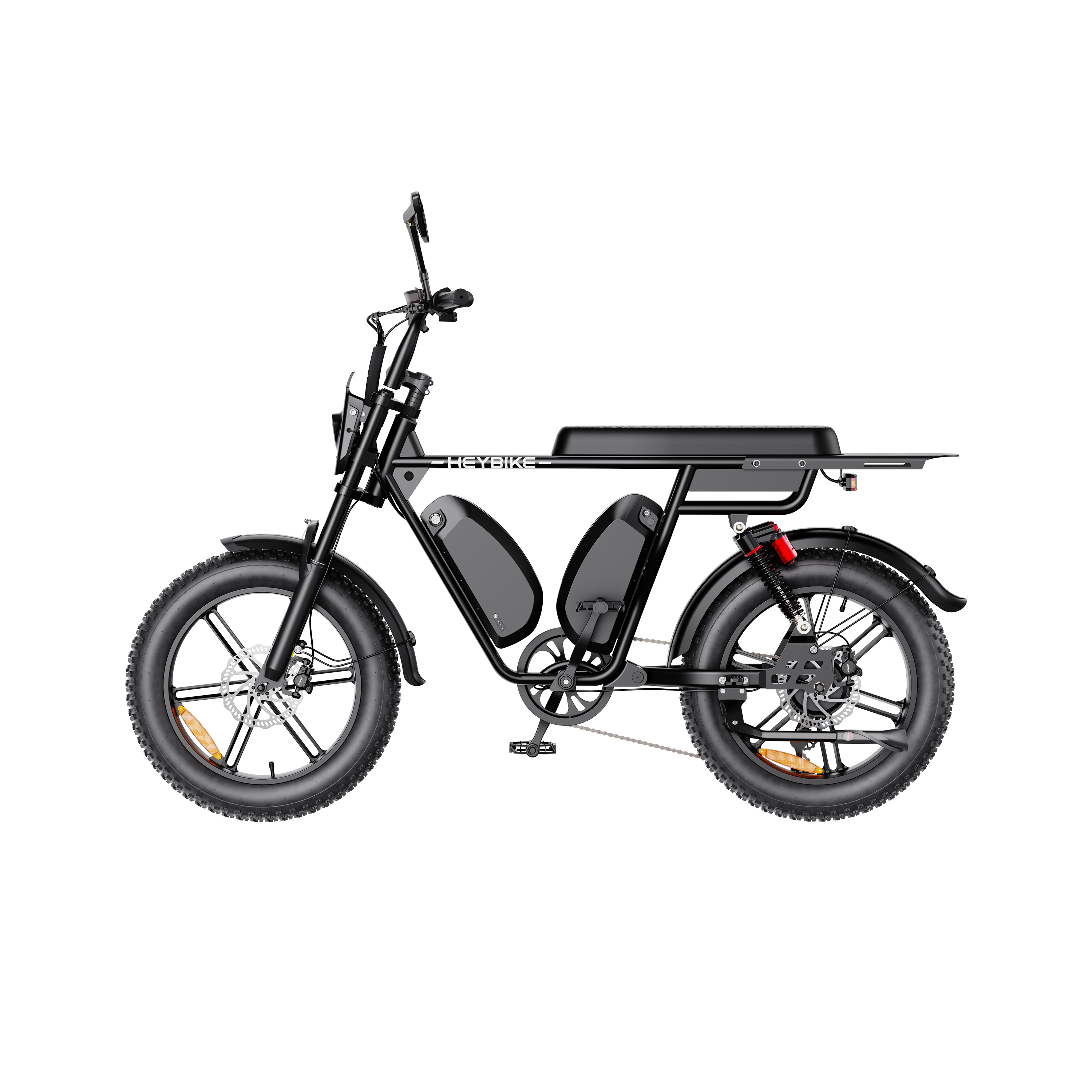 Heybike Saturn 1000W Vintage-Style Moped Electric Bike