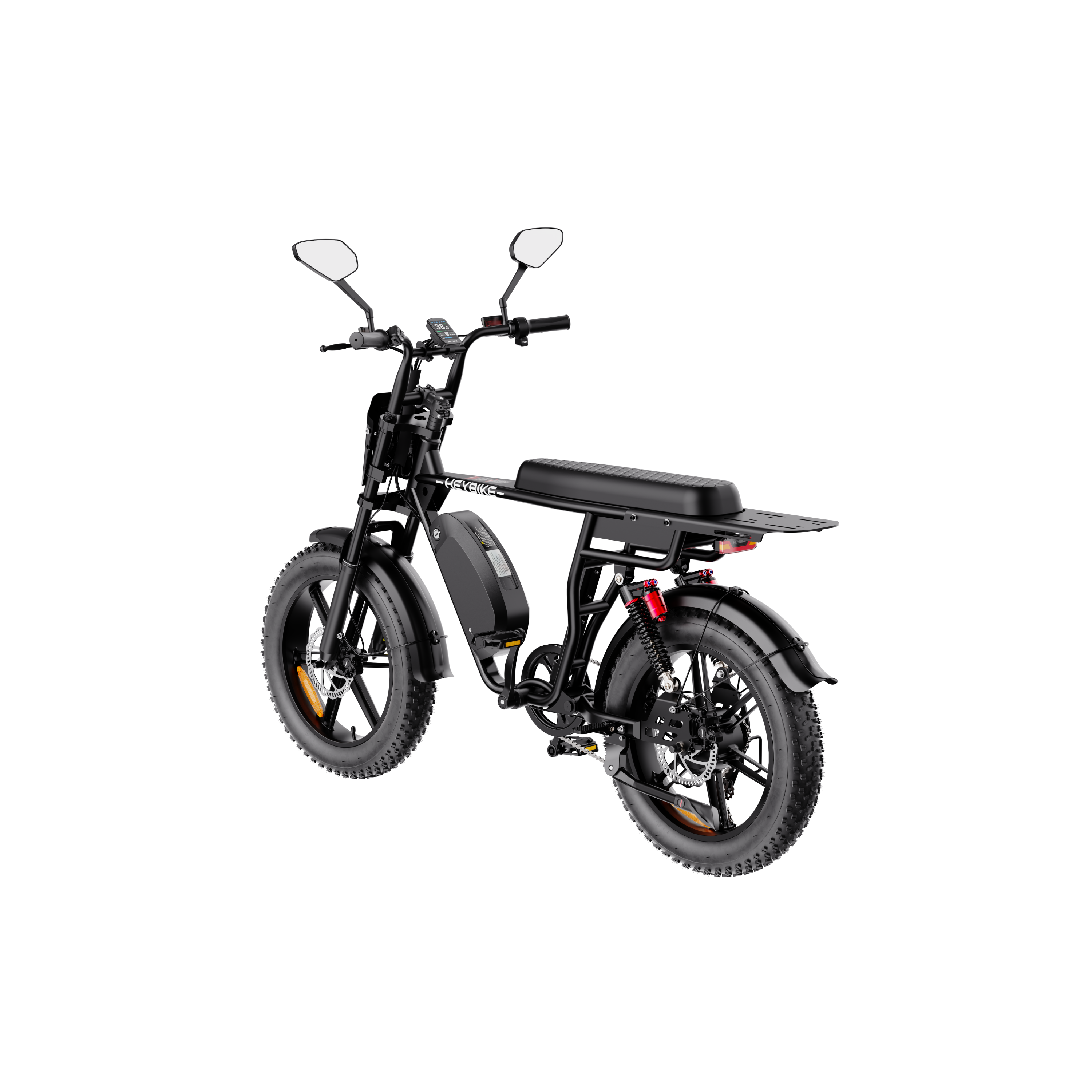 Heybike Saturn 1000W Vintage-Style Moped Electric Bike