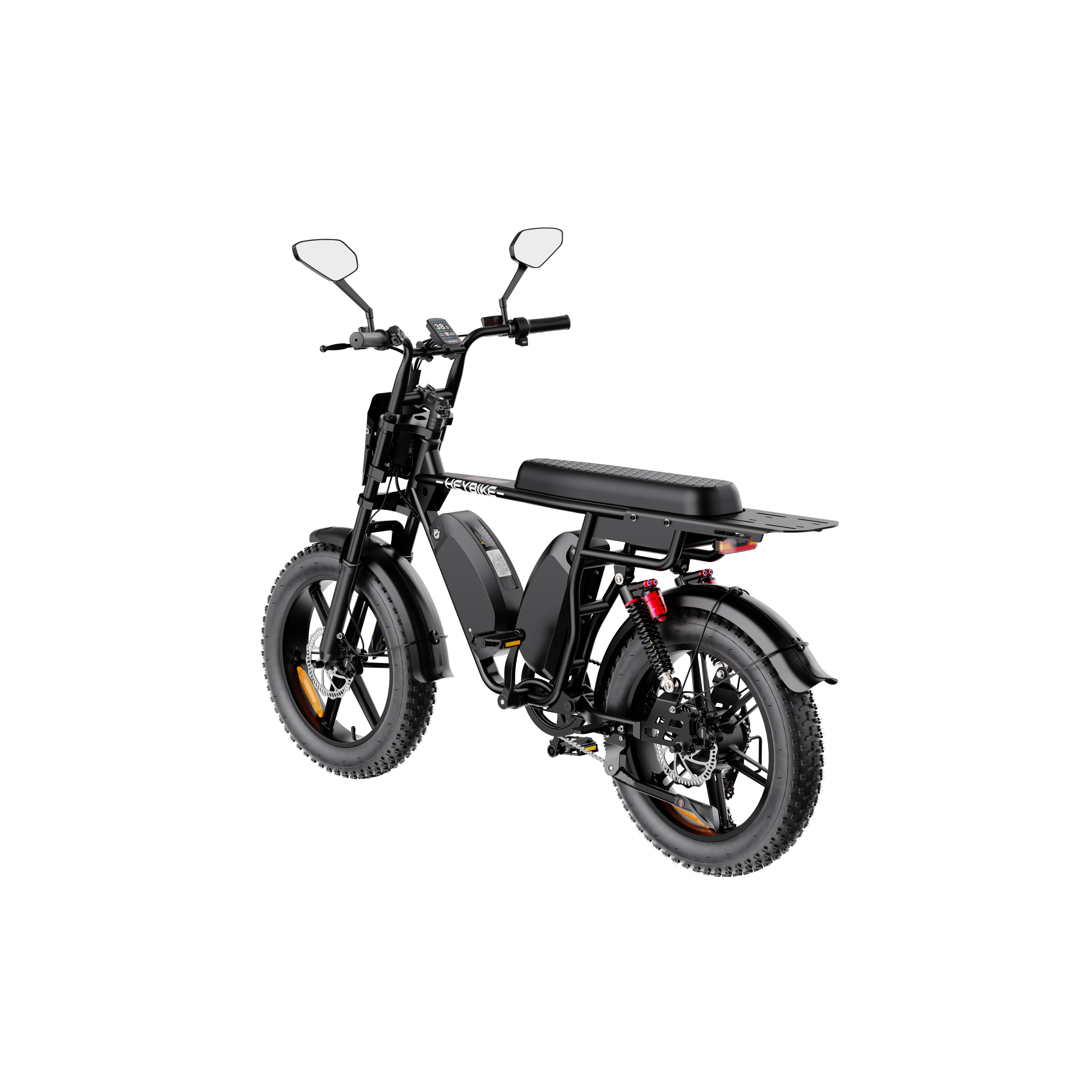 Heybike Saturn 1000W Vintage-Style Moped Electric Bike