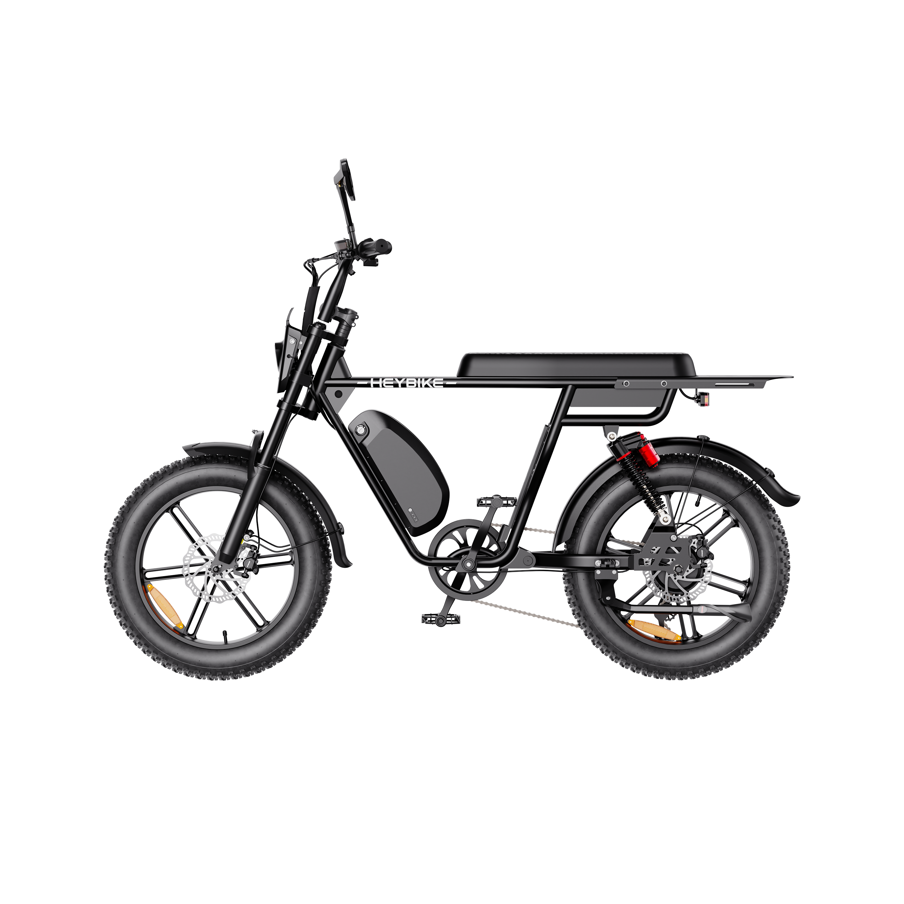 Heybike Saturn 1000W Vintage-Style Moped Electric Bike