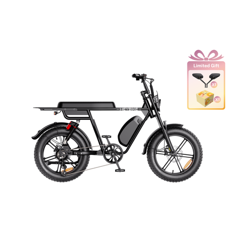 Heybike Saturn 1000W Vintage-Style Moped Electric Bike
