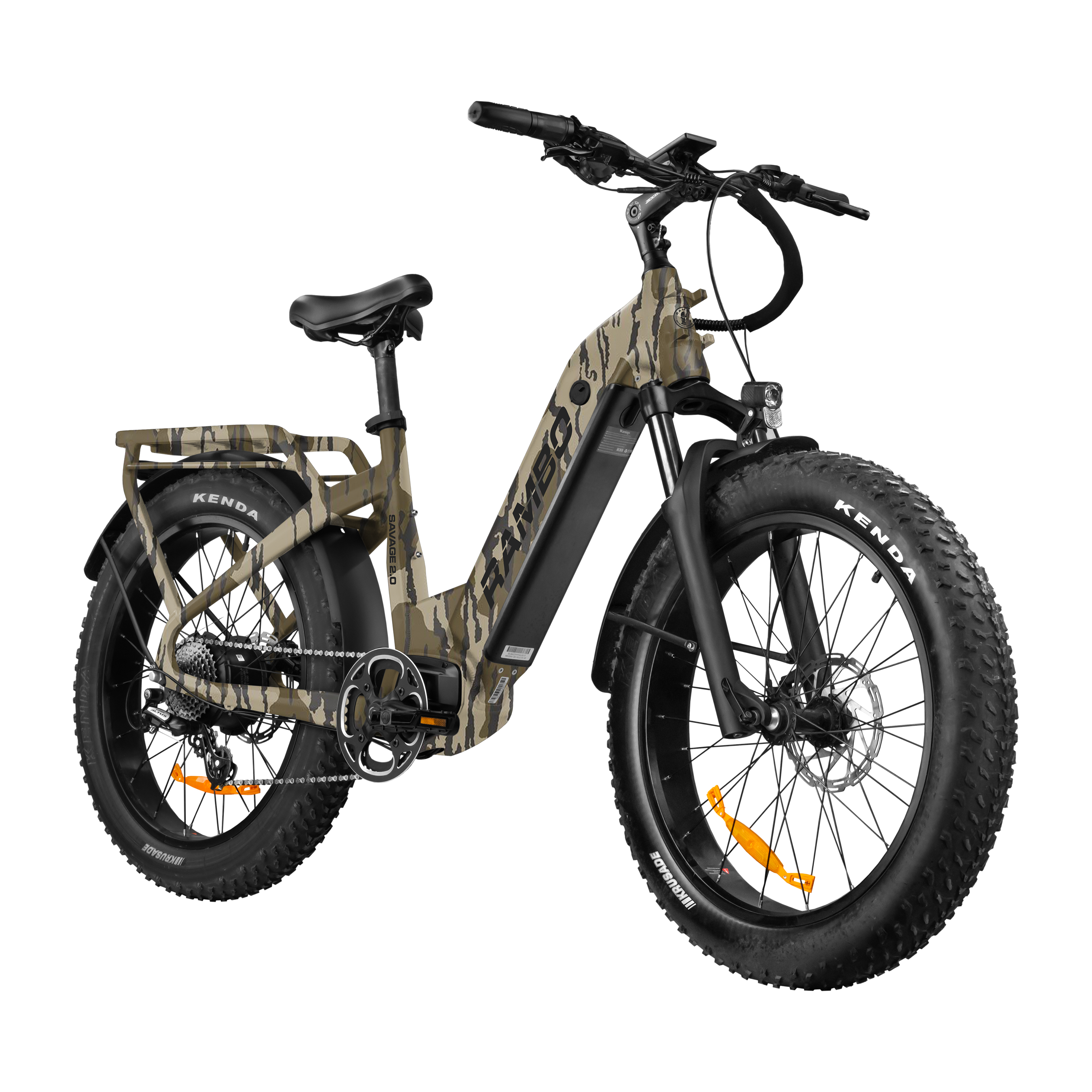 Rambo Savage 2.0 Step-Thru Fat Tire Electric Hunting Bike