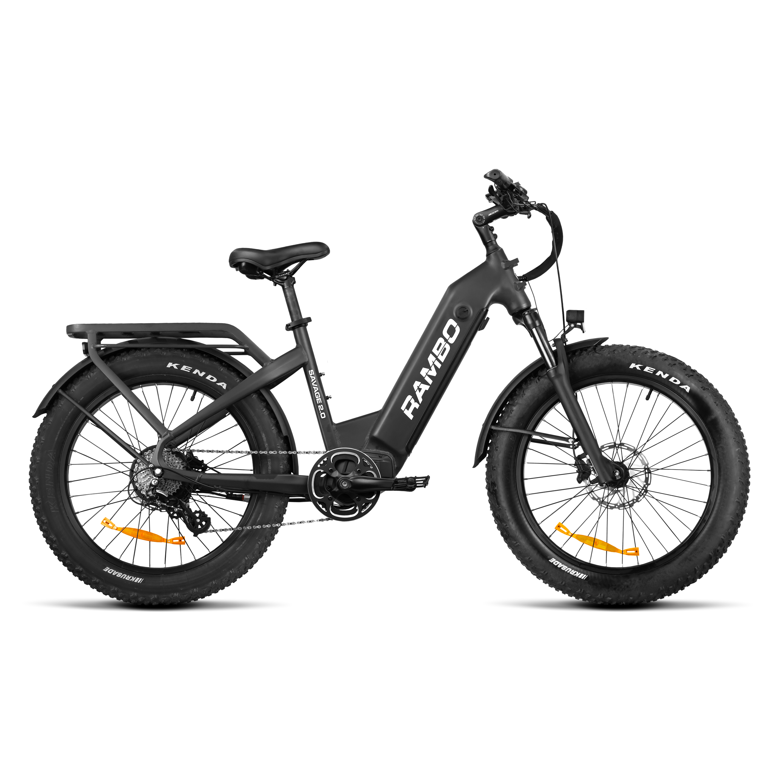 Rambo Savage 2.0 Step-Thru Fat Tire Electric Hunting Bike