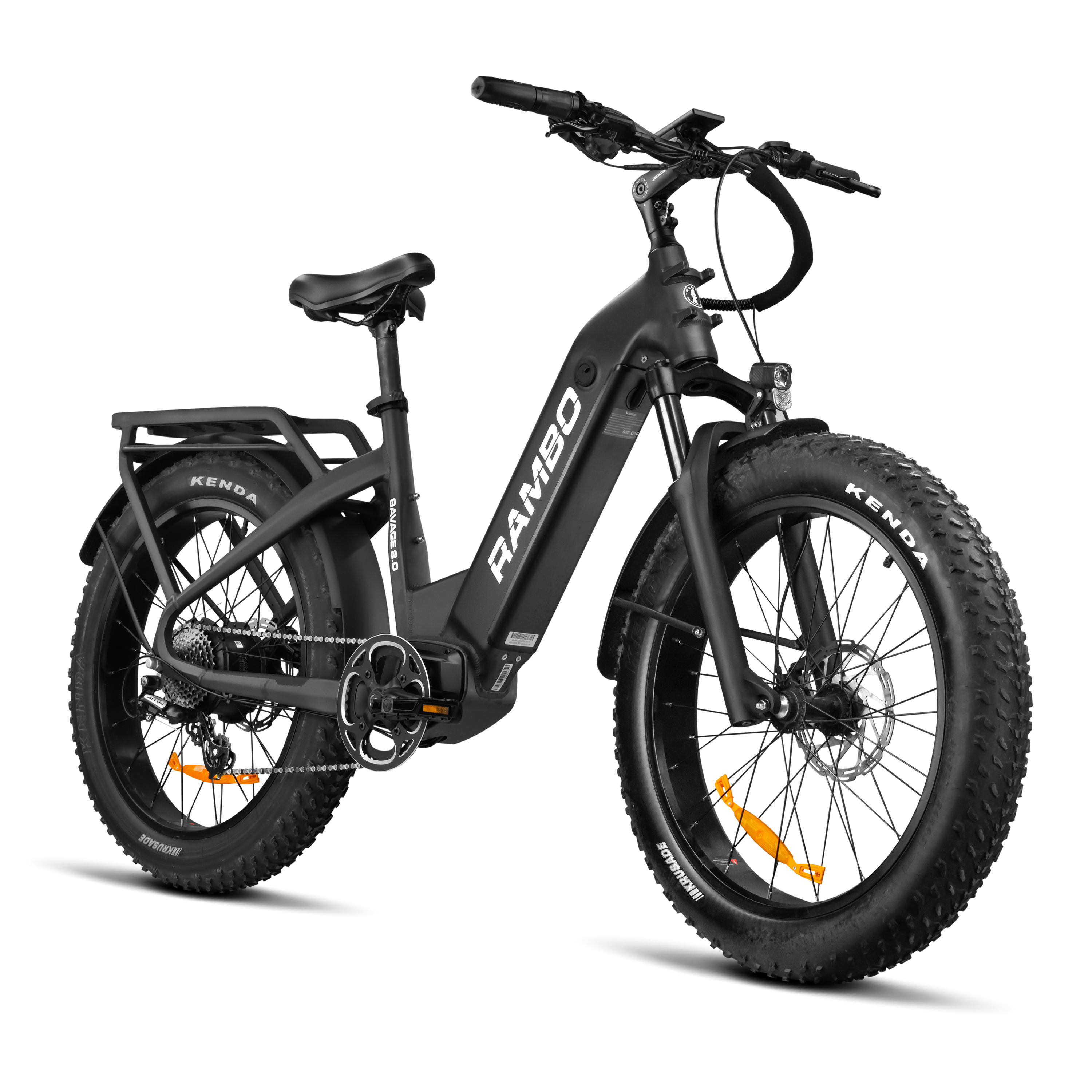 Rambo Savage 2.0 Step-Thru Fat Tire Electric Hunting Bike