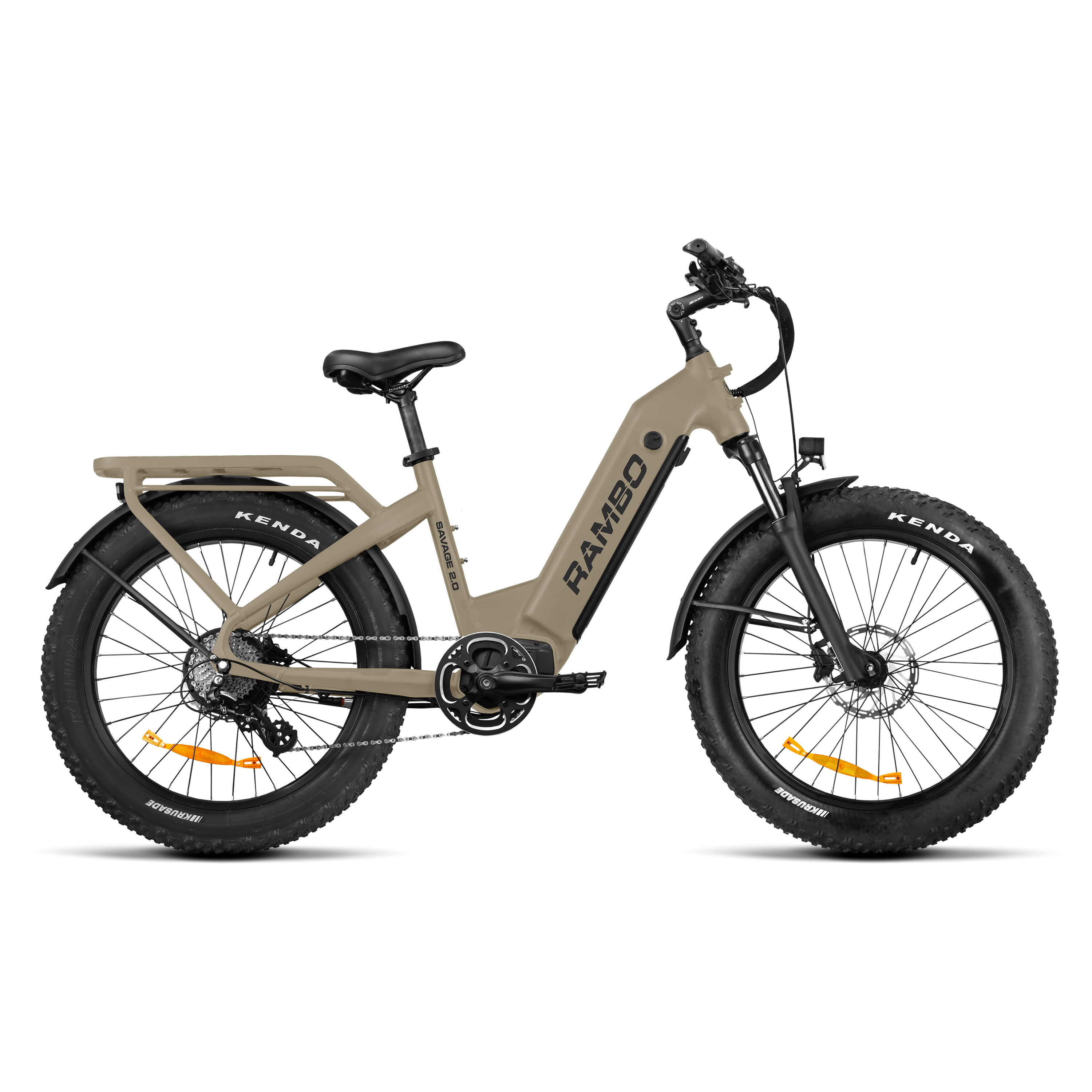 Rambo Savage 2.0 Step-Thru Fat Tire Electric Hunting Bike