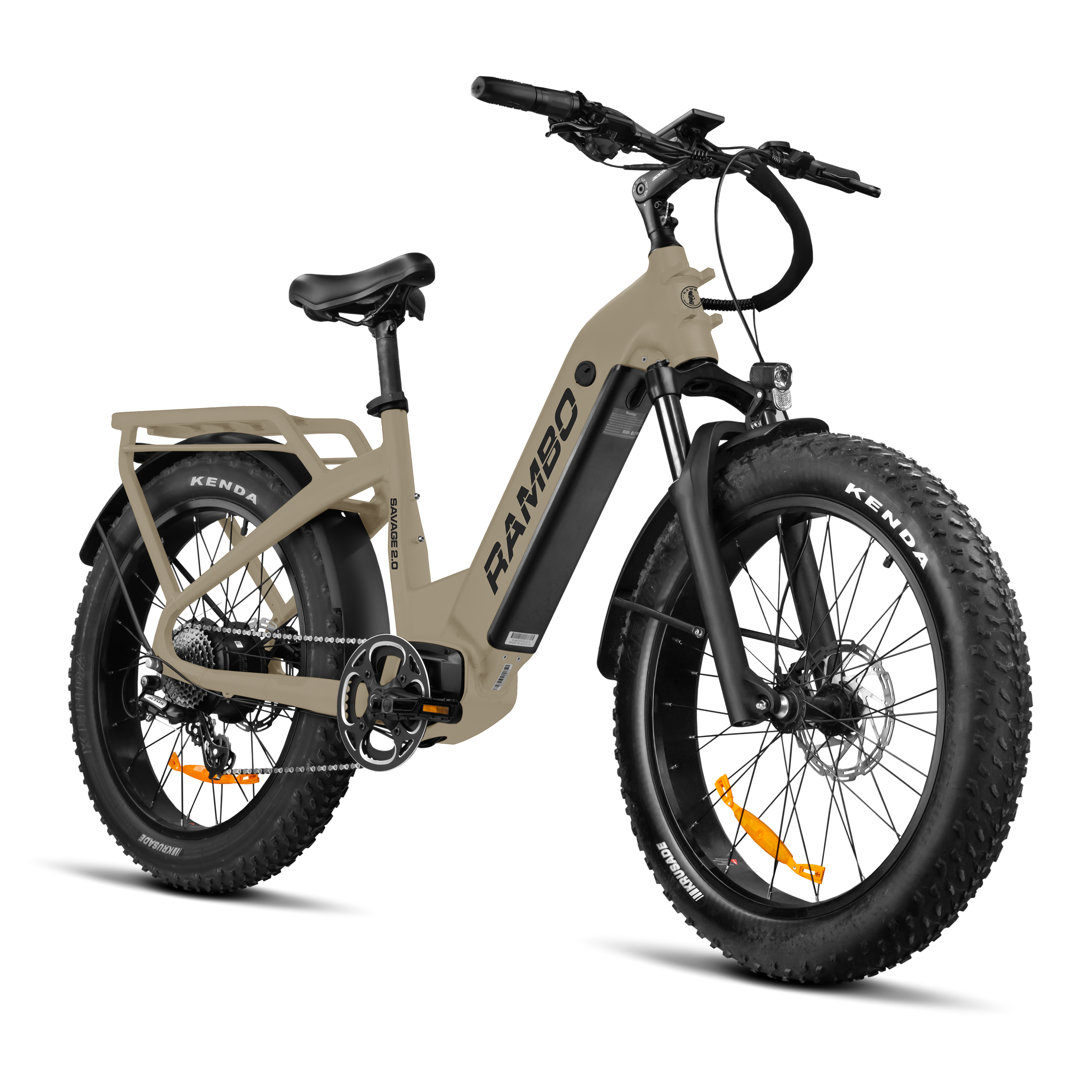 Rambo Savage 2.0 Step-Thru Fat Tire Electric Hunting Bike