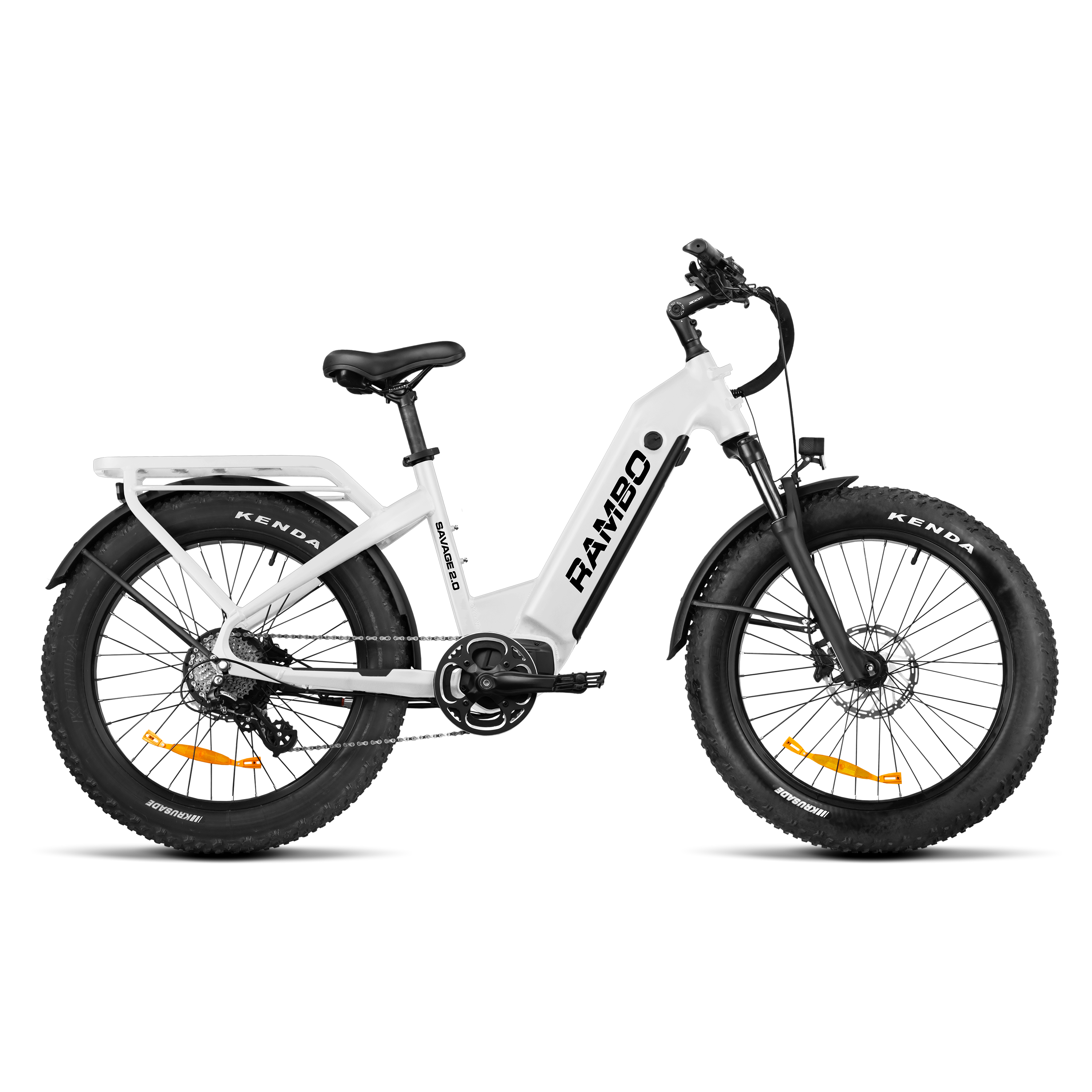 Rambo Savage 2.0 Step-Thru Fat Tire Electric Hunting Bike
