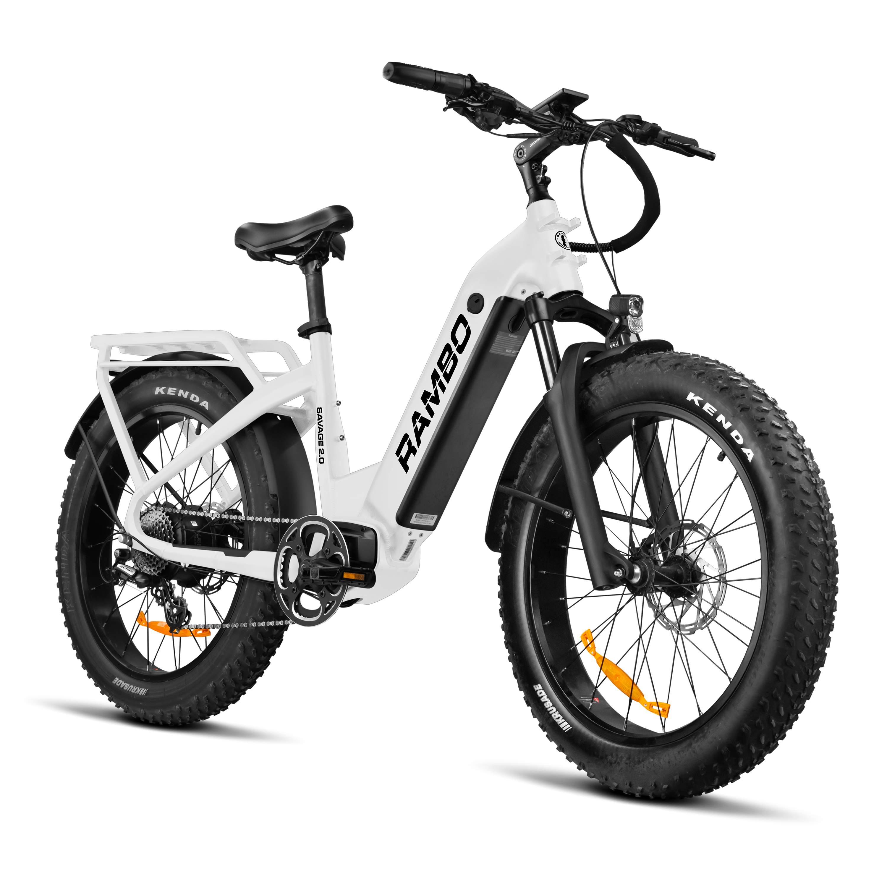 Rambo Savage 2.0 Step-Thru Fat Tire Electric Hunting Bike