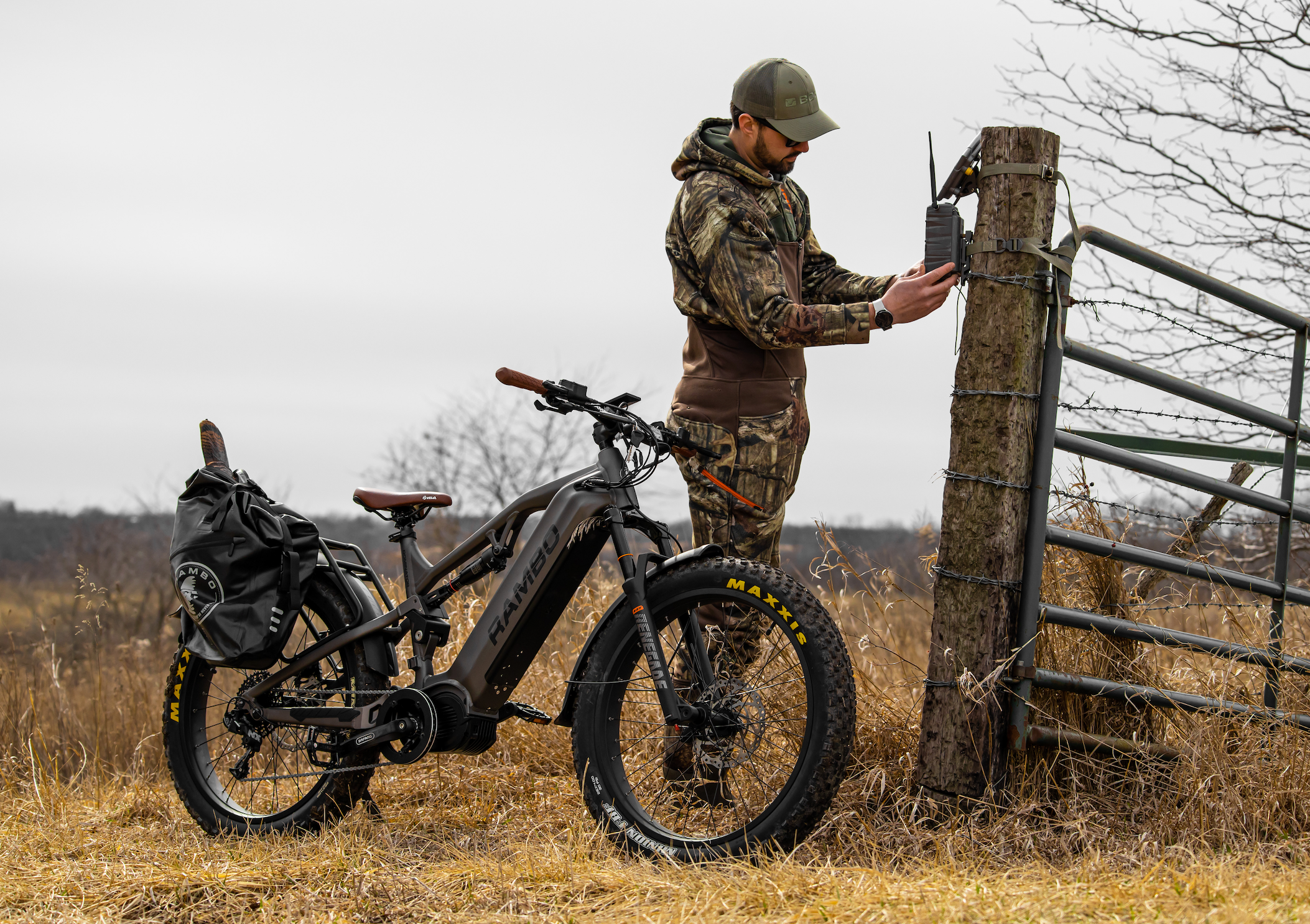 Rambo Dominator UltraDrive Full Suspension Electric Hunting Bike