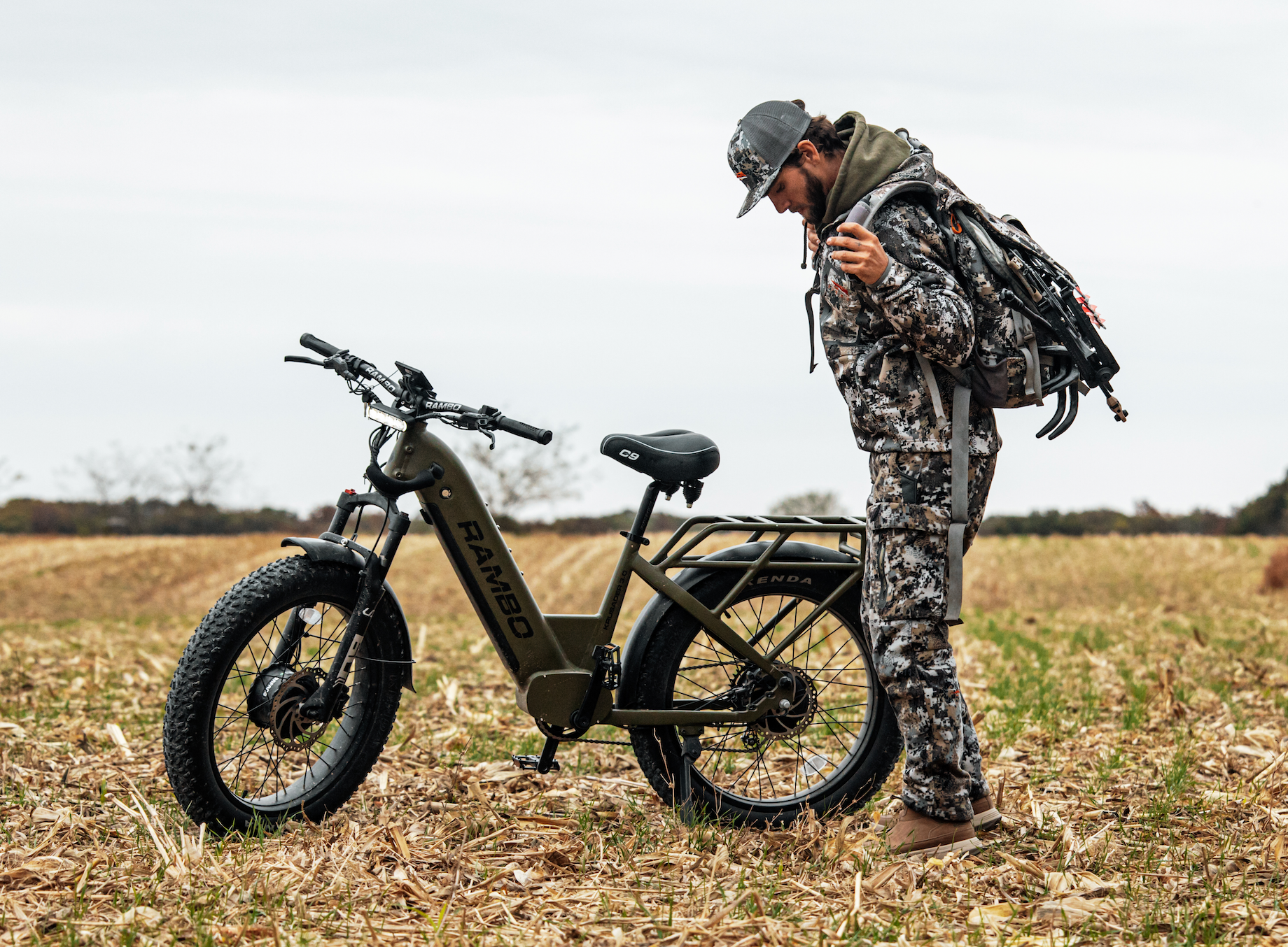 Rambo Krusader 3.0 All Wheel Drive Electric Hunting Bike