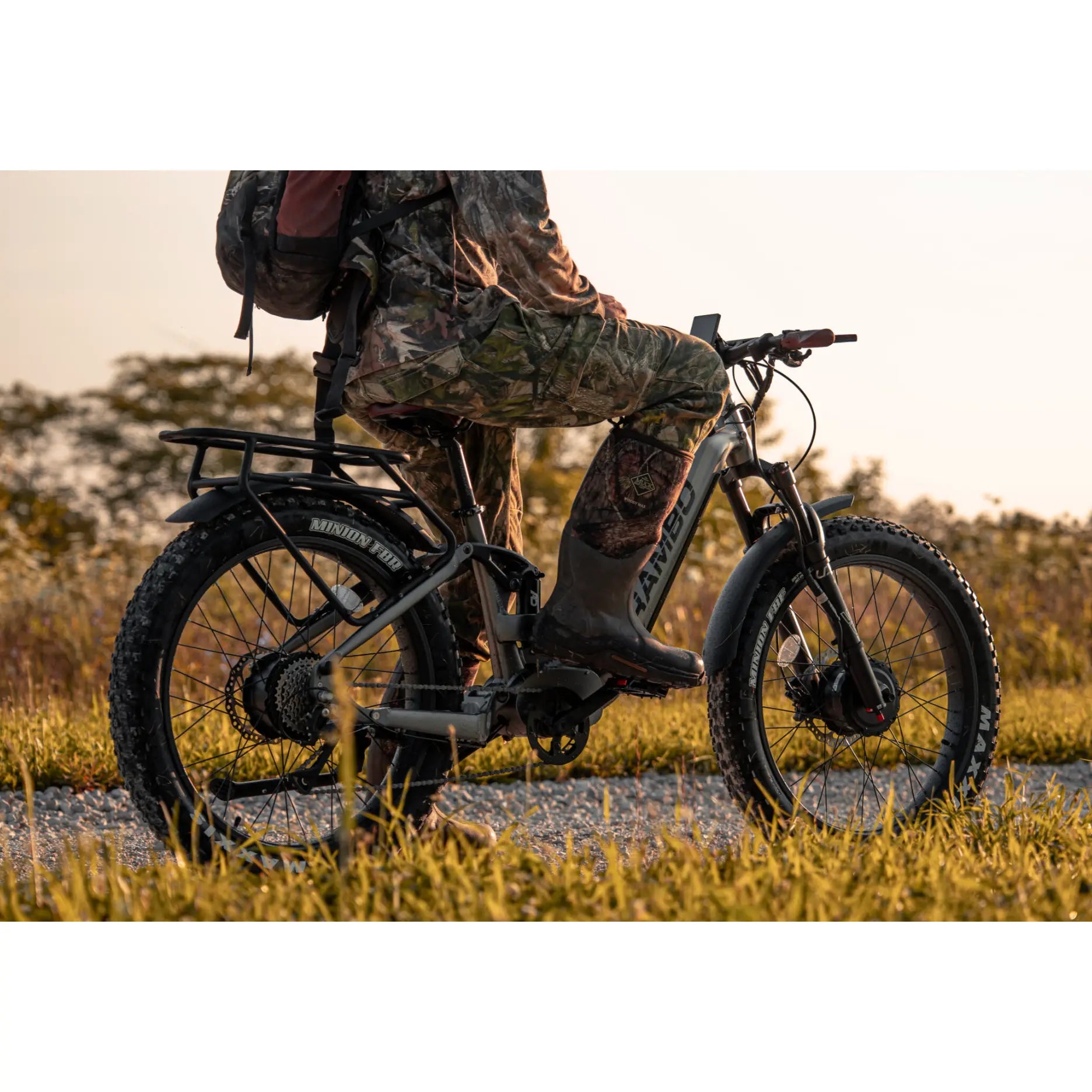 Rambo Hellcat 2.0 FS All Wheel Drive Full Suspension Electric Hunting Bike 