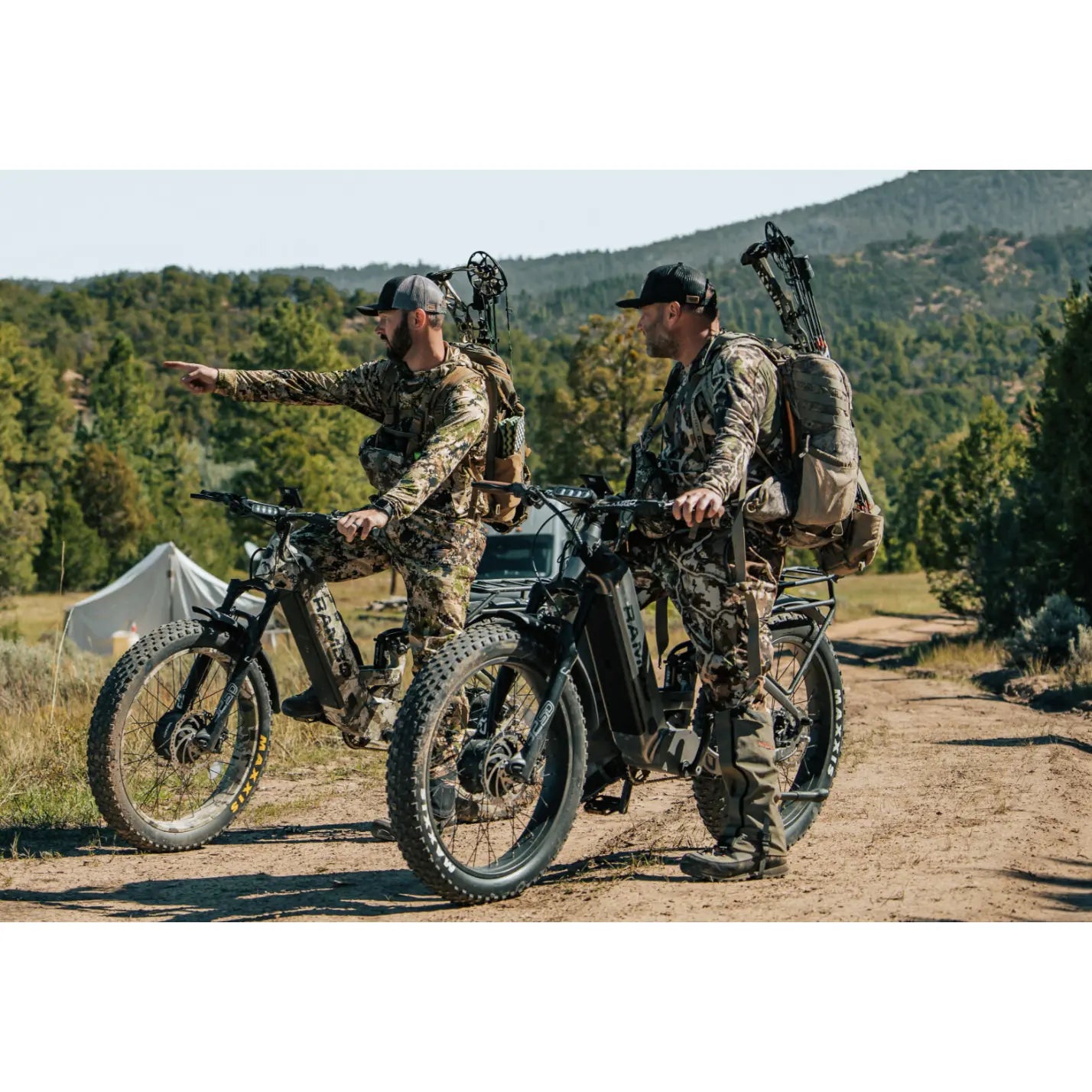 Rambo Hellcat 2.0 FS All Wheel Drive Full Suspension Electric Hunting Bike 
