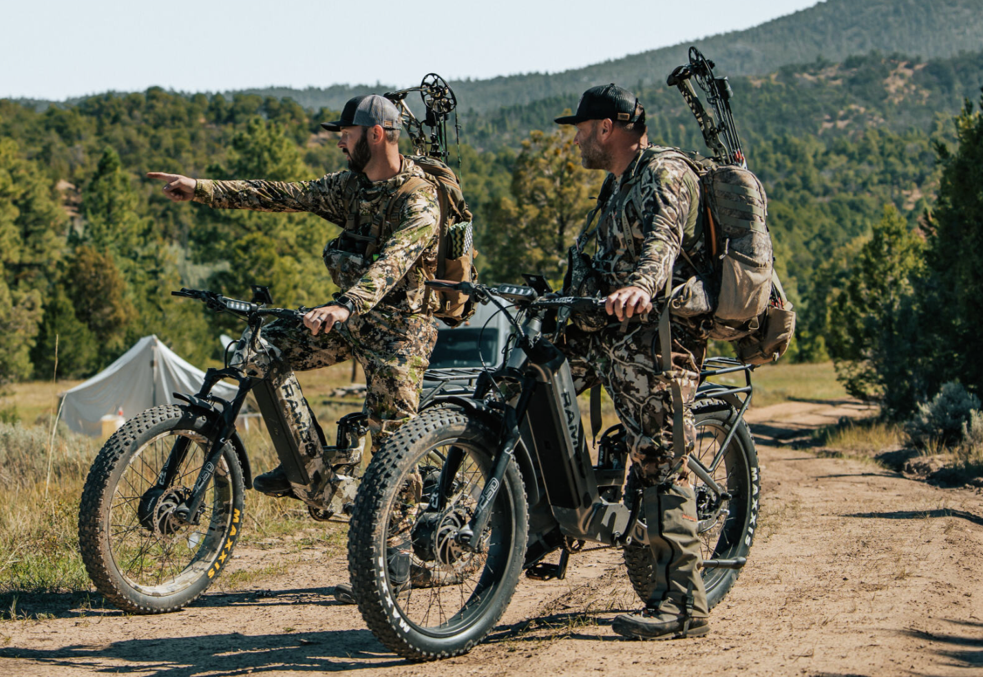 Rambo Hellcat 2.0 FS All Wheel Drive Full Suspension Electric Hunting Bike