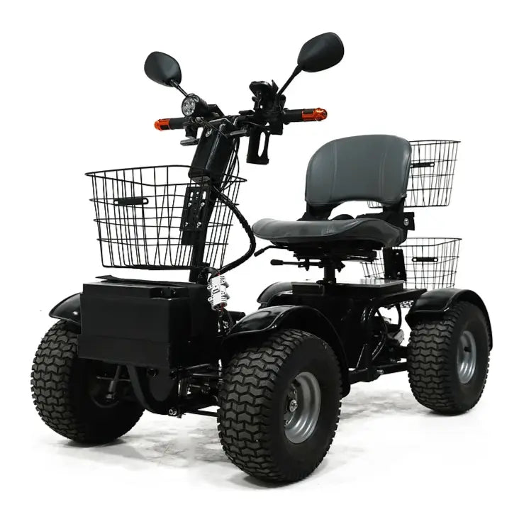 Green Transporter Cheeta Ninja All Terrain Mobility Scooter  Electric Bikes Paradise