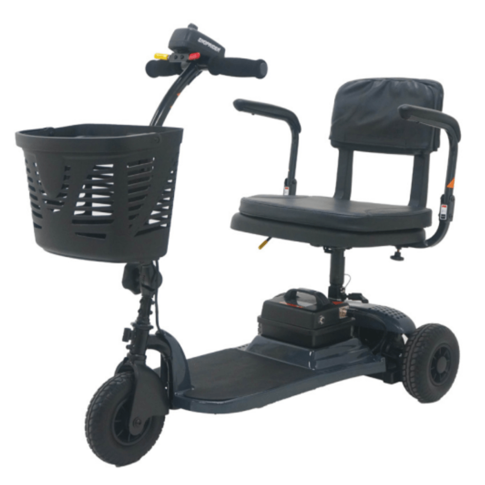 Shoprider Echo Plus Lightweight 3-Wheel Travel Mobility Scooter