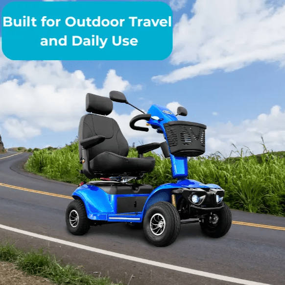 Shoprider Excursion Heavy Duty Bariatric 4-Wheel Mobility Scooter