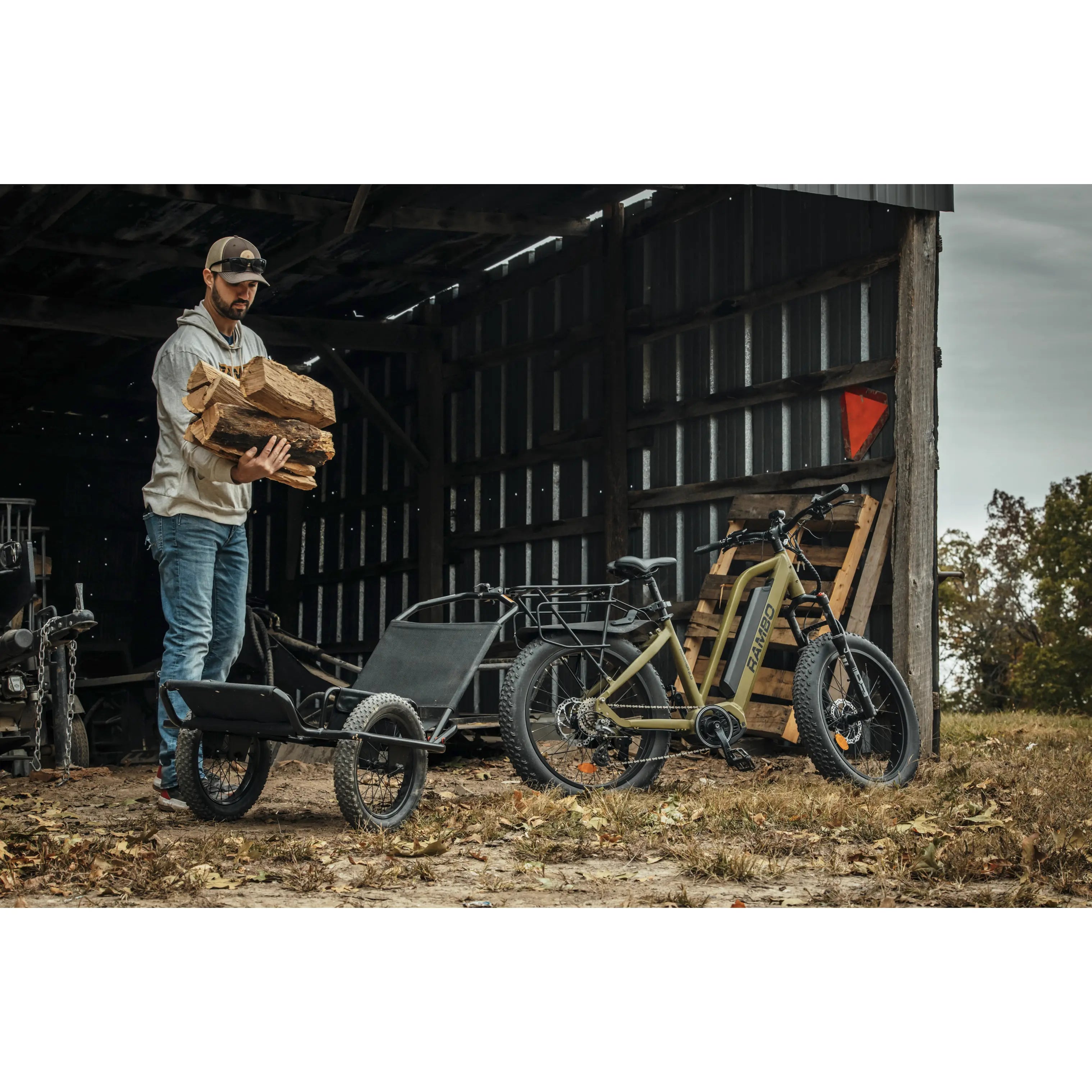 Rambo Roamer 2.0 Mid Drive Electric Hunting Bike 