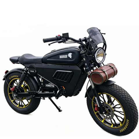 SoverSky Black Warrior Lithium Bike Pro Fat Tire Electric Bike