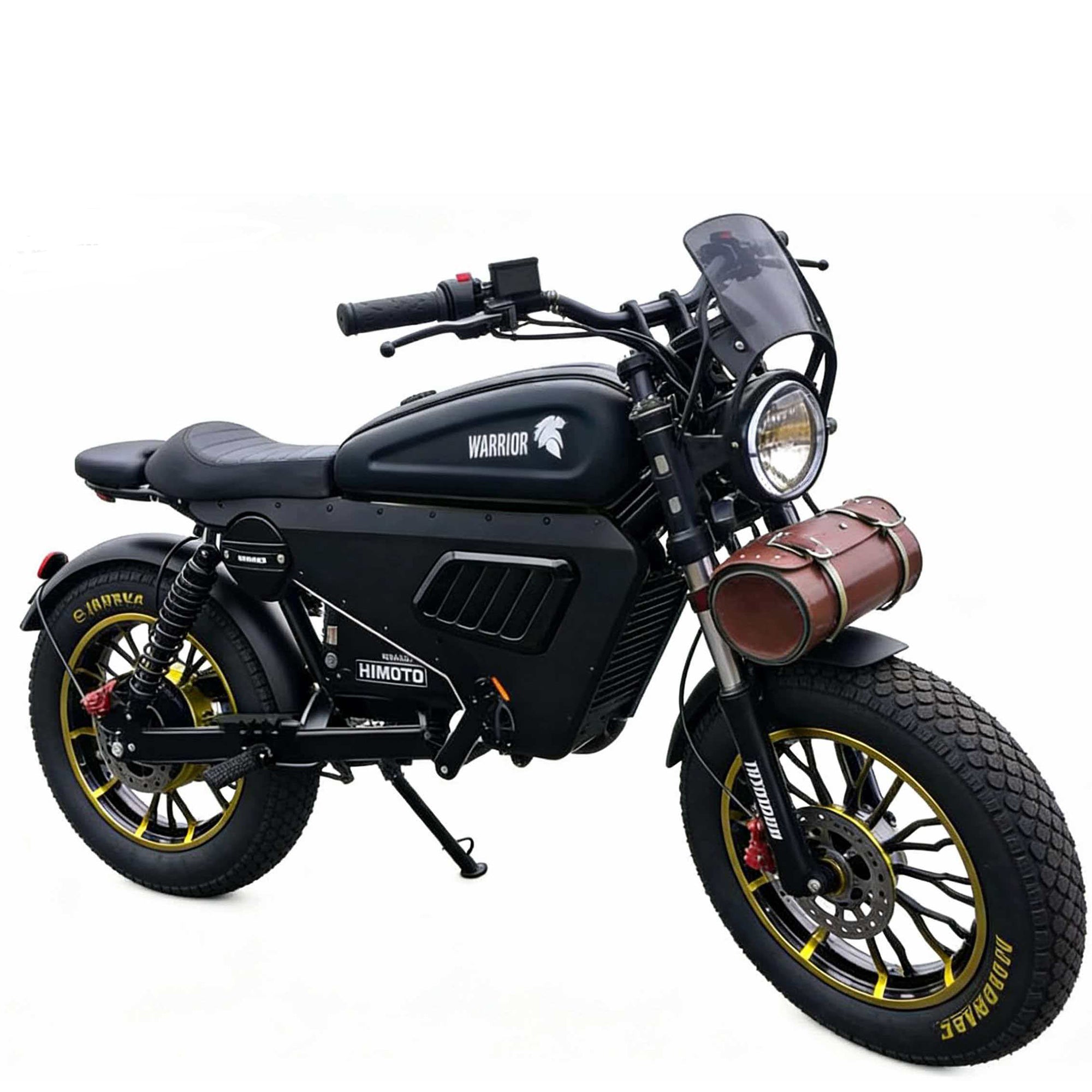 SoverSky Black Warrior Lithium Bike Pro Fat Tire Electric Bike