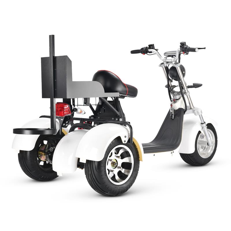 SoverSky T7.3 Electric Fat Tire Golf Trike Scooter