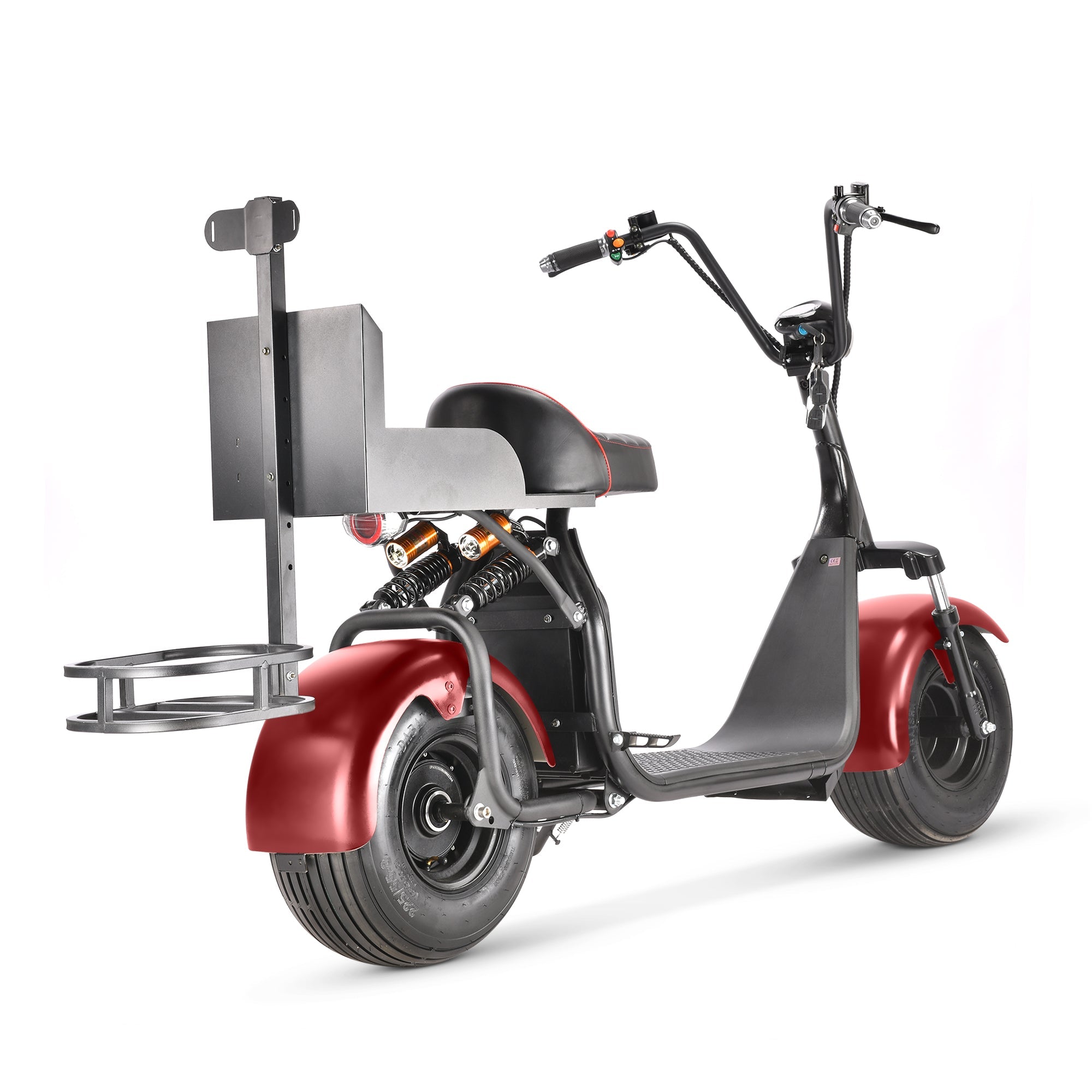 SoverSky X7 Fat Tire Two-Wheel Electric Golf Scooter