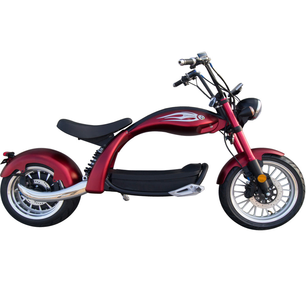 SoverSky M5 2000W 60V Fat Tire Lithium Chopper Scooter