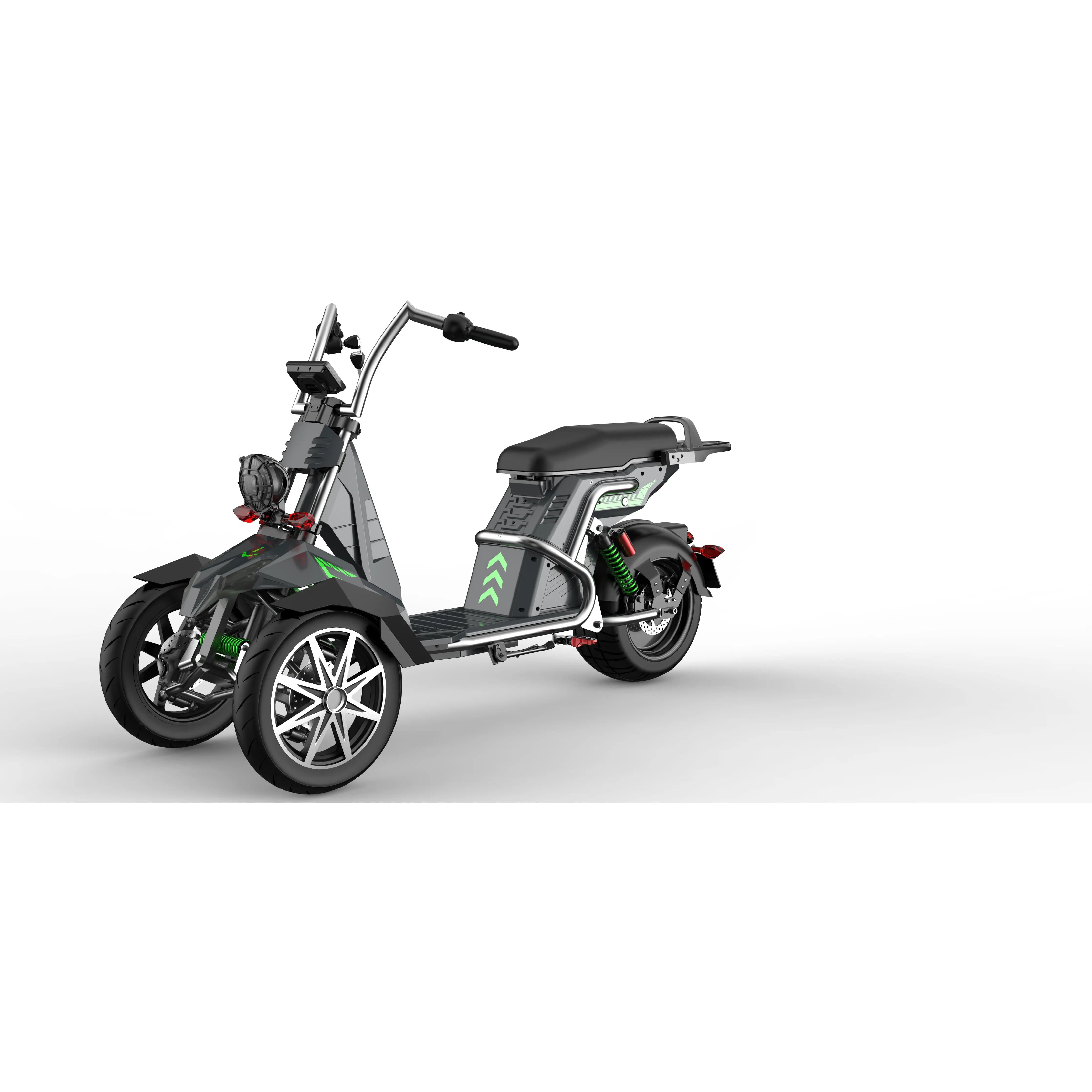 SoverSky T100 4000W 3-Wheel Electric Motorcycle Trike with 50Ah Battery  Electric Bikes Paradise