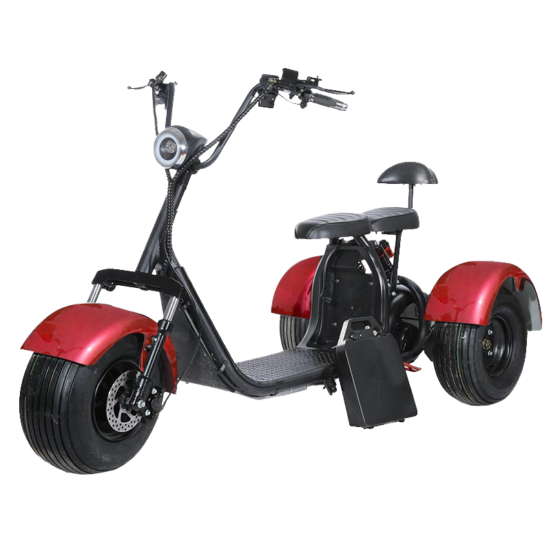 SoverSky T7.0 2000W 60V Electric Fat Tire 3-Wheel Trike Scooter