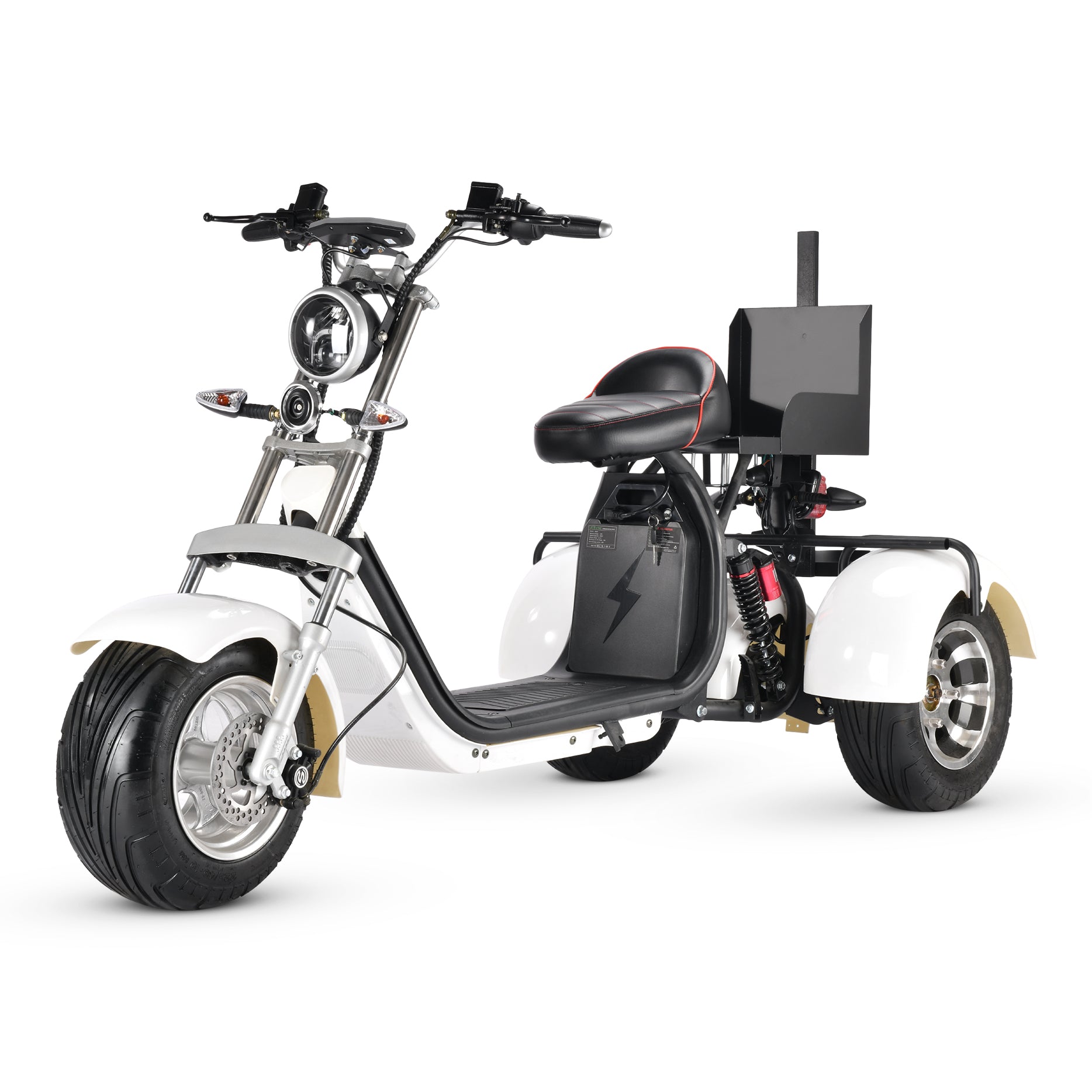SoverSky T7.3 Electric Fat Tire Golf Trike Scooter