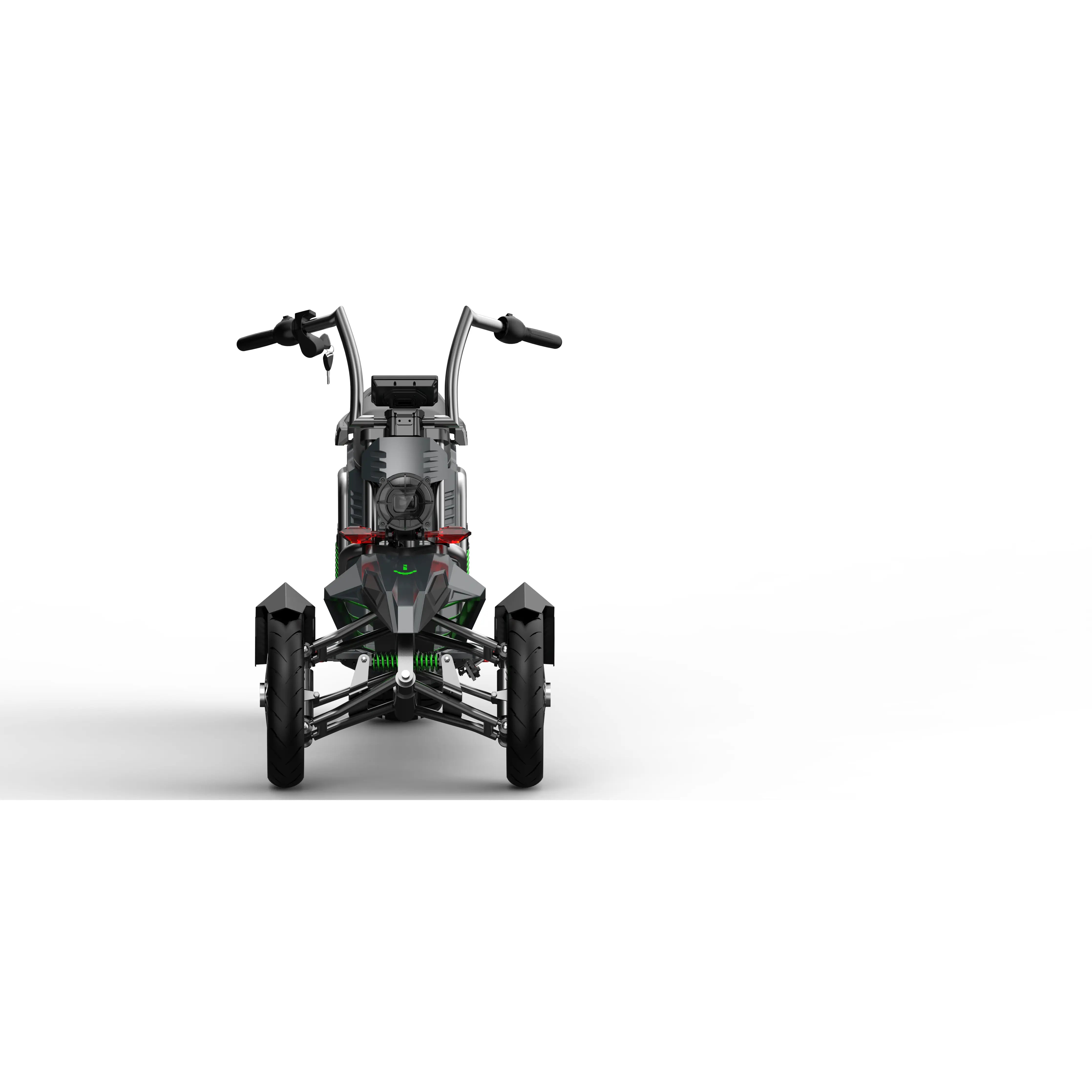 SoverSky T100 4000W 3-Wheel Electric Motorcycle Trike with 50Ah Battery  Electric Bikes Paradise