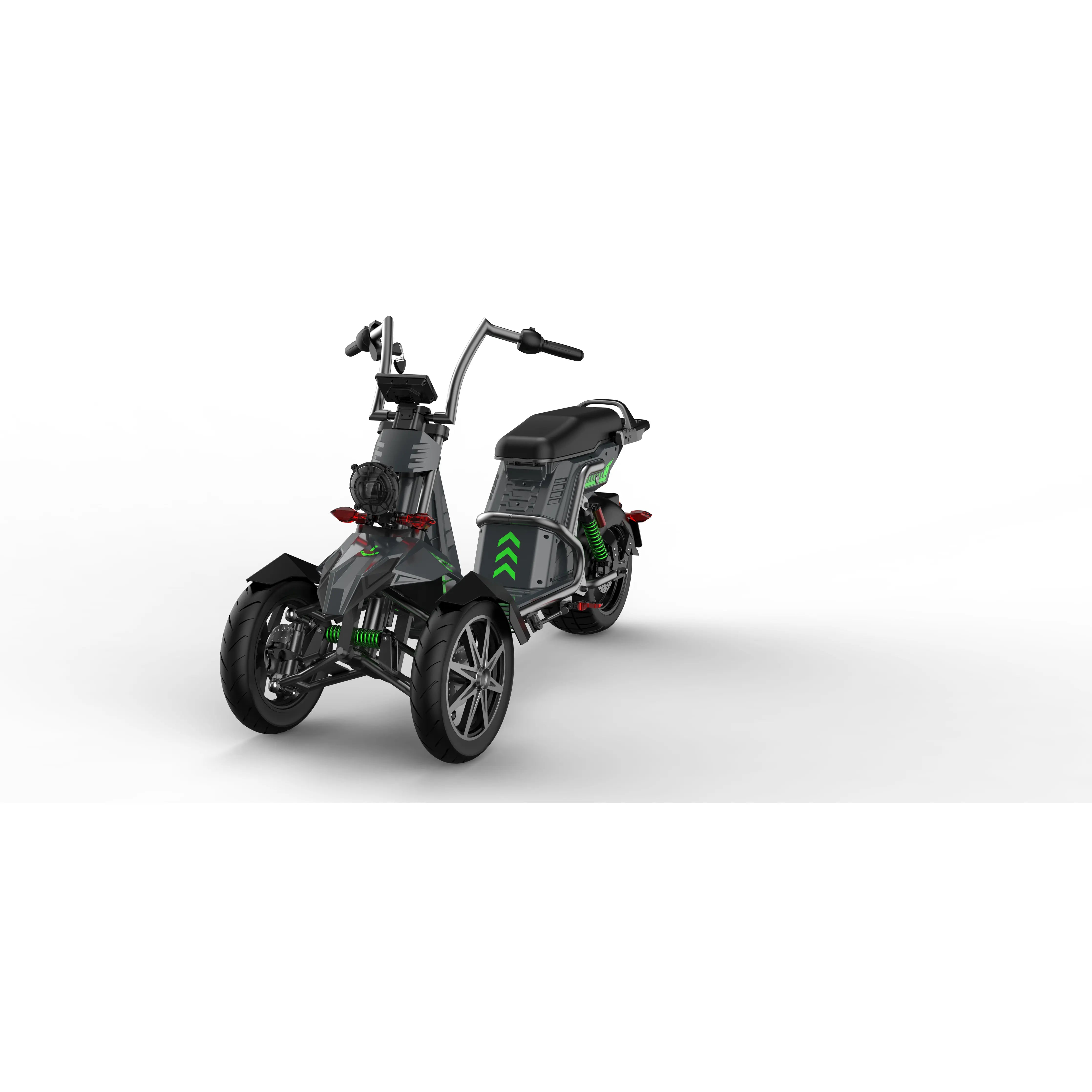 SoverSky T100 4000W 3-Wheel Electric Motorcycle Trike with 50Ah Battery  Electric Bikes Paradise
