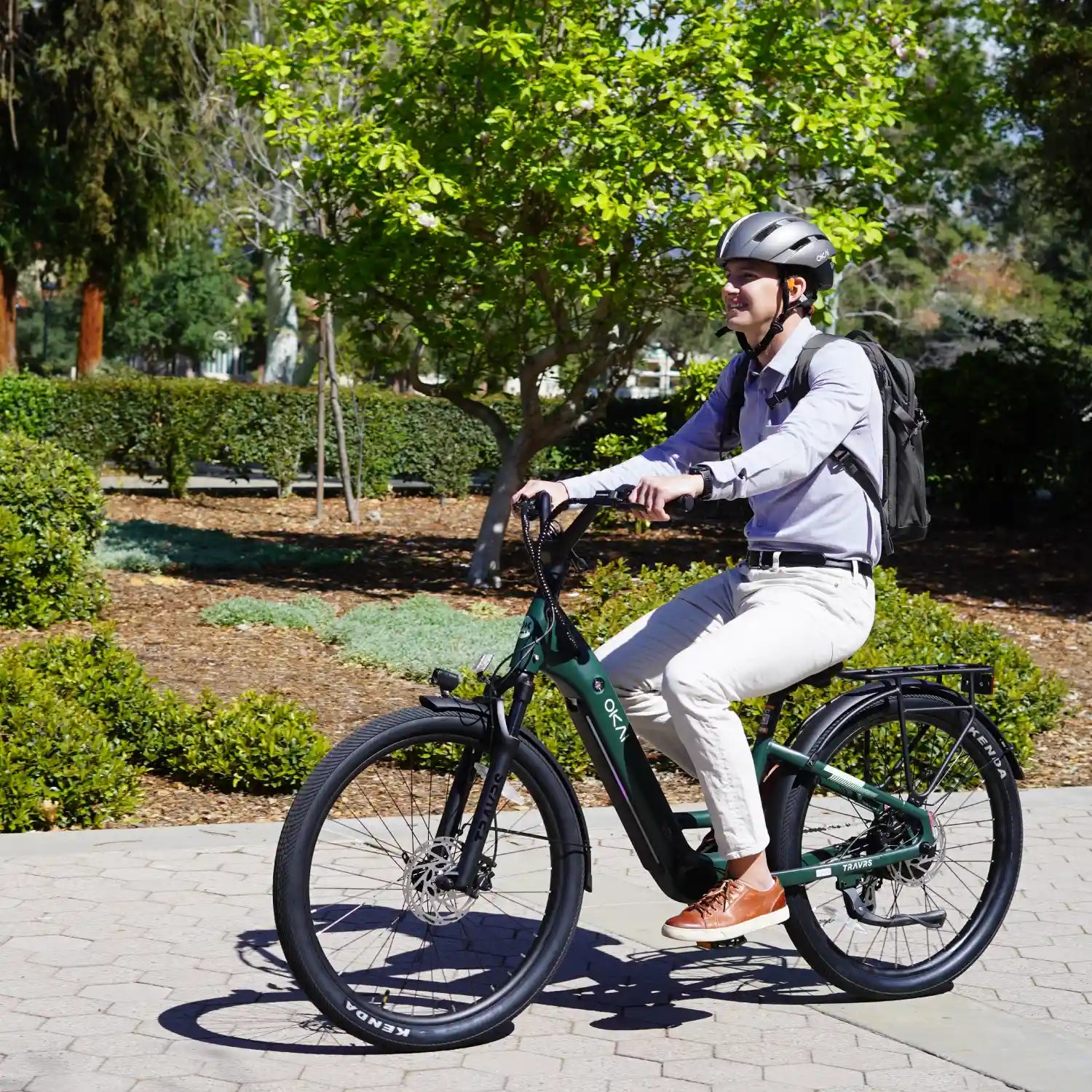 OKAI TraVRS EB80 Step-Through Commuter Electric Bike