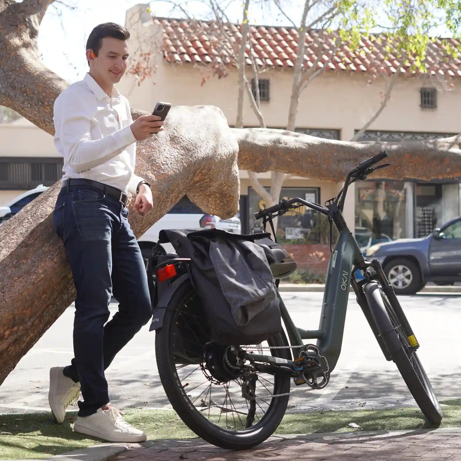 OKAI TraVRS EB80 Step-Through Commuter Electric Bike