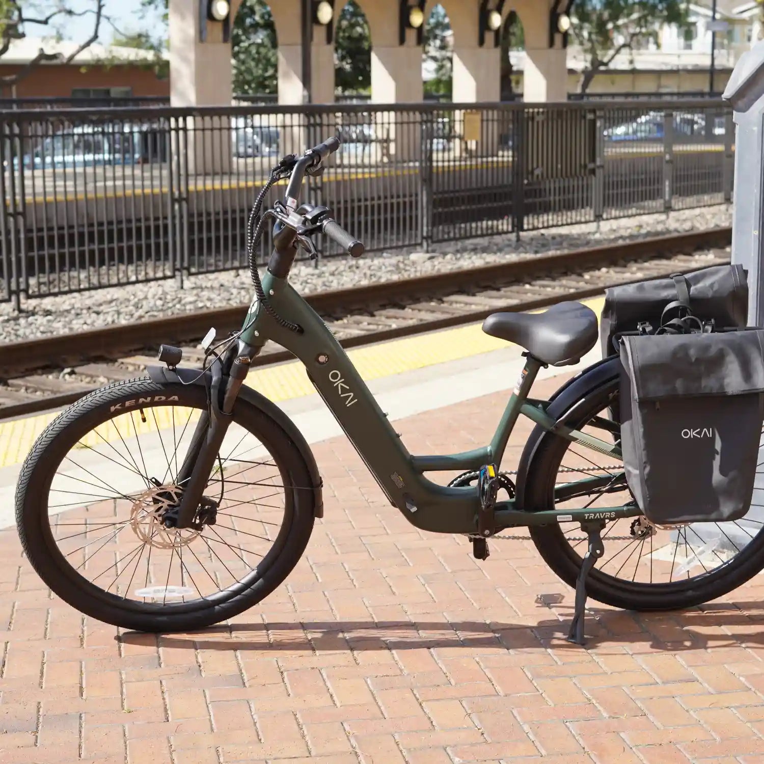 OKAI TraVRS EB80 Step-Through Commuter Electric Bike
