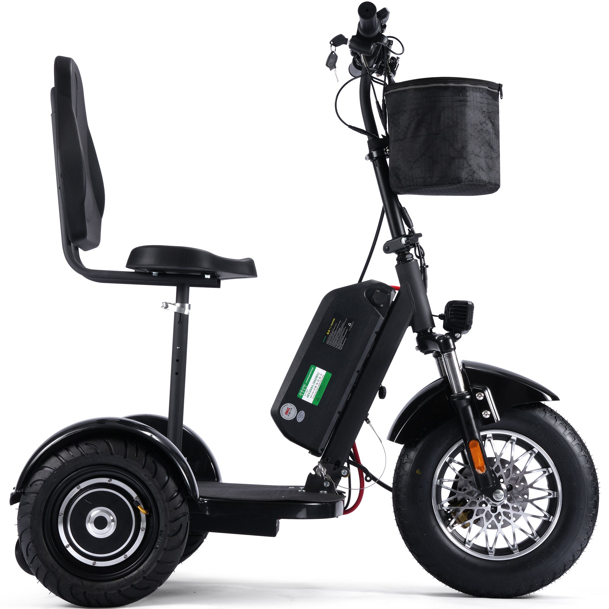 MotoTec 48V 900W Electric Trike