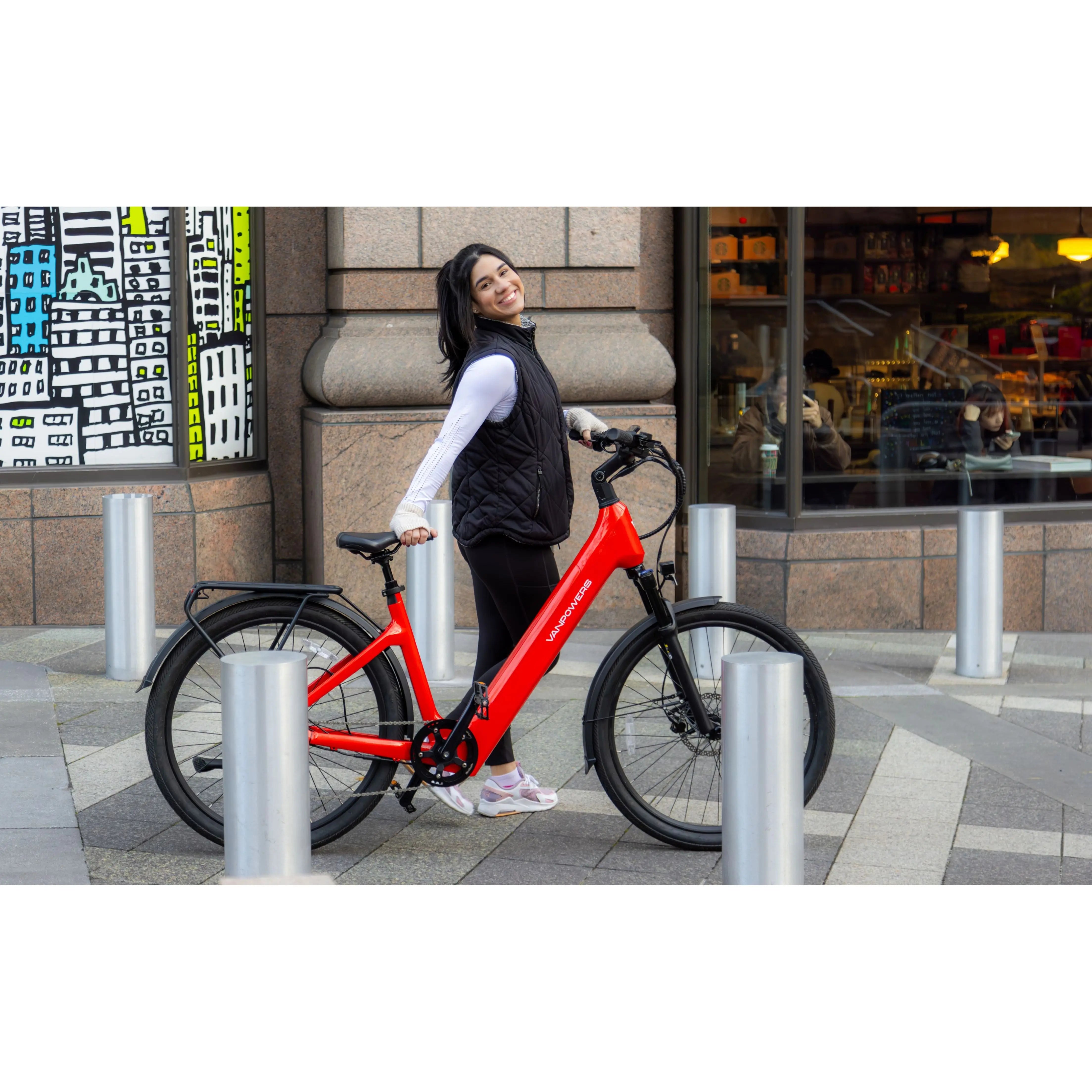 Vanpowers UrbanGlide Pro Step Thru Electric Bike  Electric Bikes Paradise